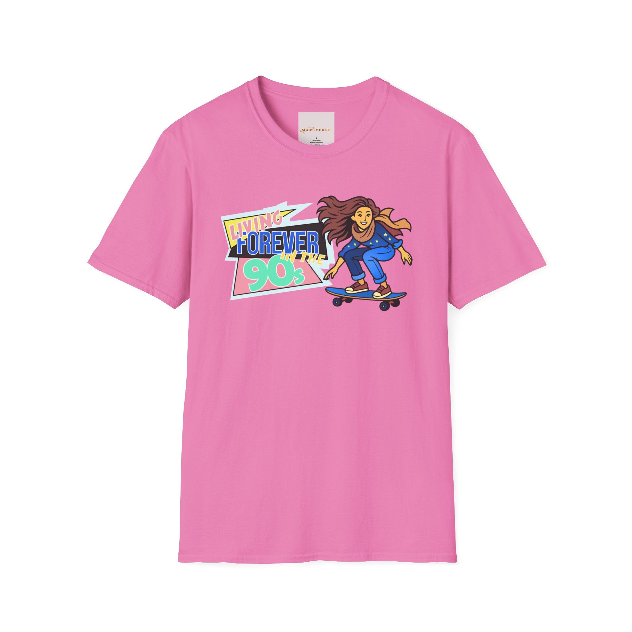 Forever 90s Skateboarder Mother's Day T-Shirt