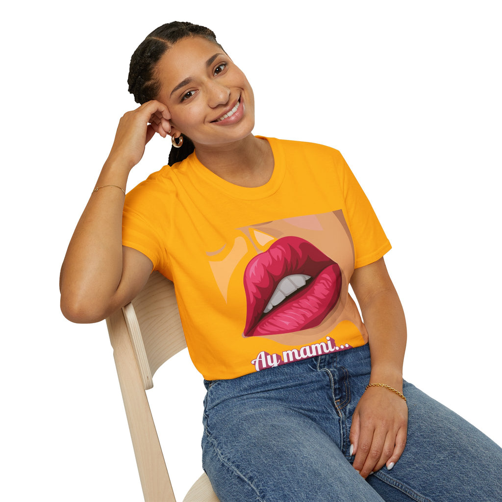 Ay Mami "Kissable" Lip 90s Mother's Day T-Shirt