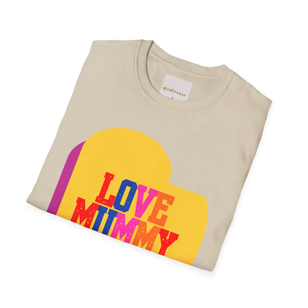 90s Love Mummy Retro Mothers T-Shirt — Nostalgic Mum Tee