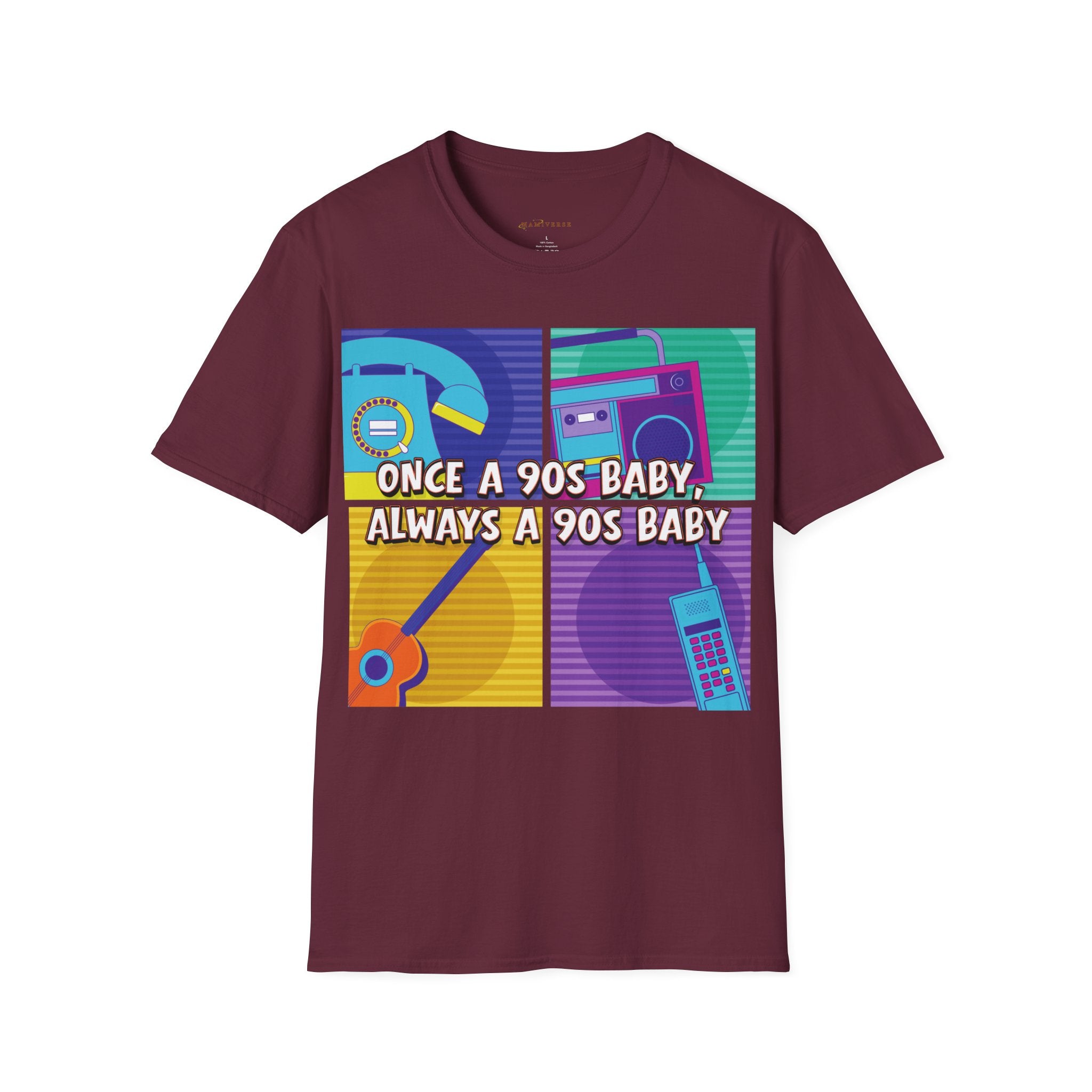 Once A 90s Baby Always A 90s Baby Mother's Day T-Shirt