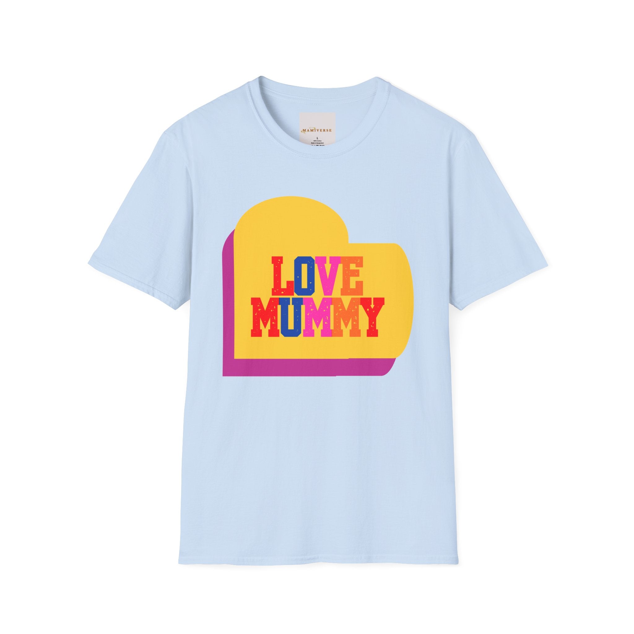 90s Love Mummy Retro Mothers T-Shirt — Nostalgic Mum Tee