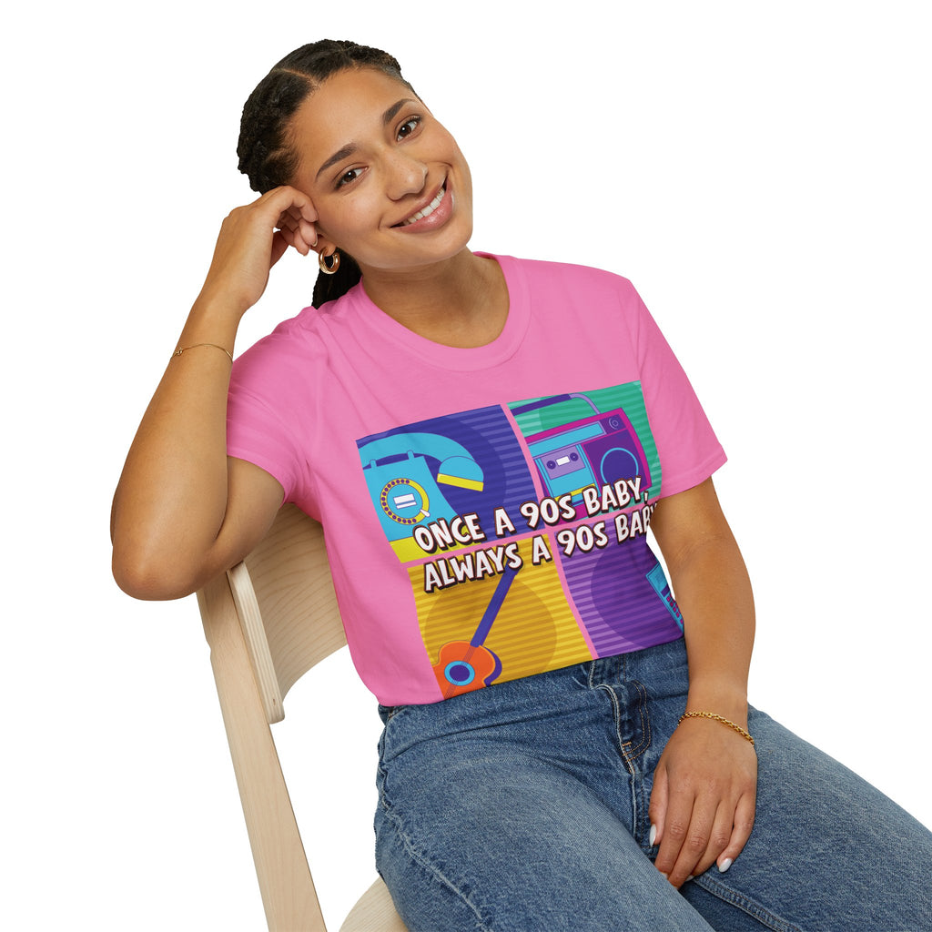 Once A 90s Baby Always A 90s Baby Mother's Day T-Shirt