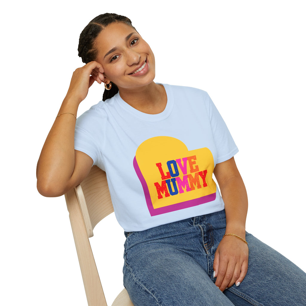 90s Love Mummy Retro Mothers T-Shirt — Nostalgic Mum Tee