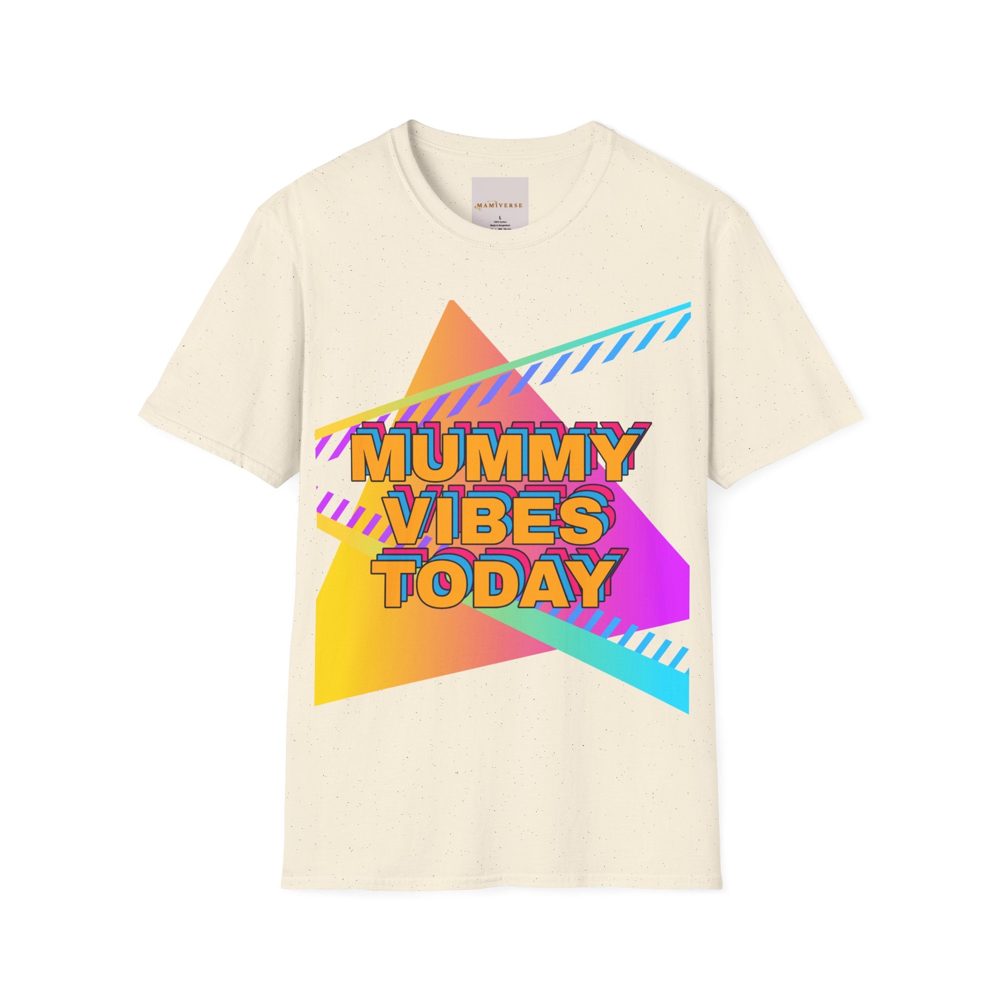 Mummy Vibes Today Retro Mother's Day T-Shirt