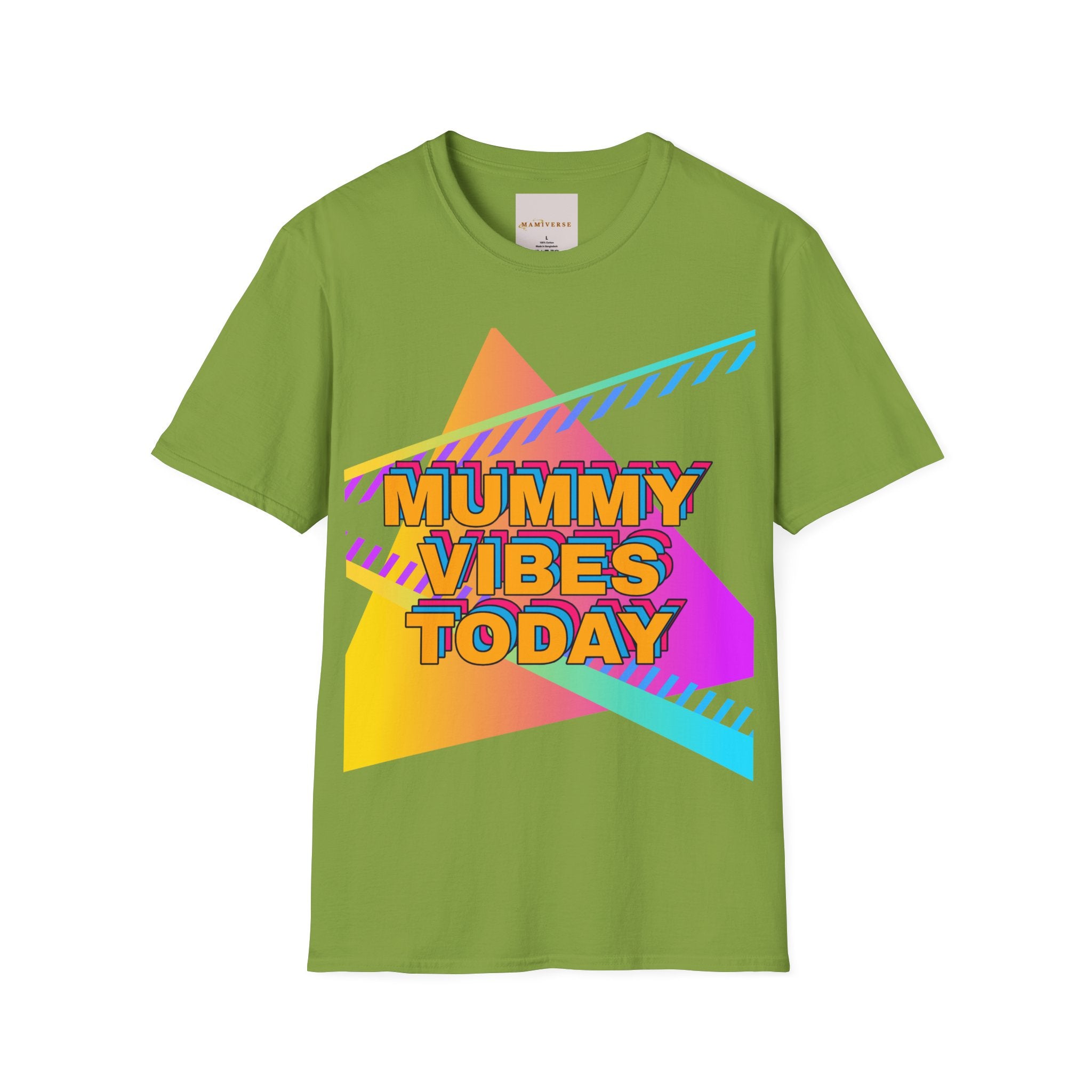 Mummy Vibes Today Retro Mother's Day T-Shirt