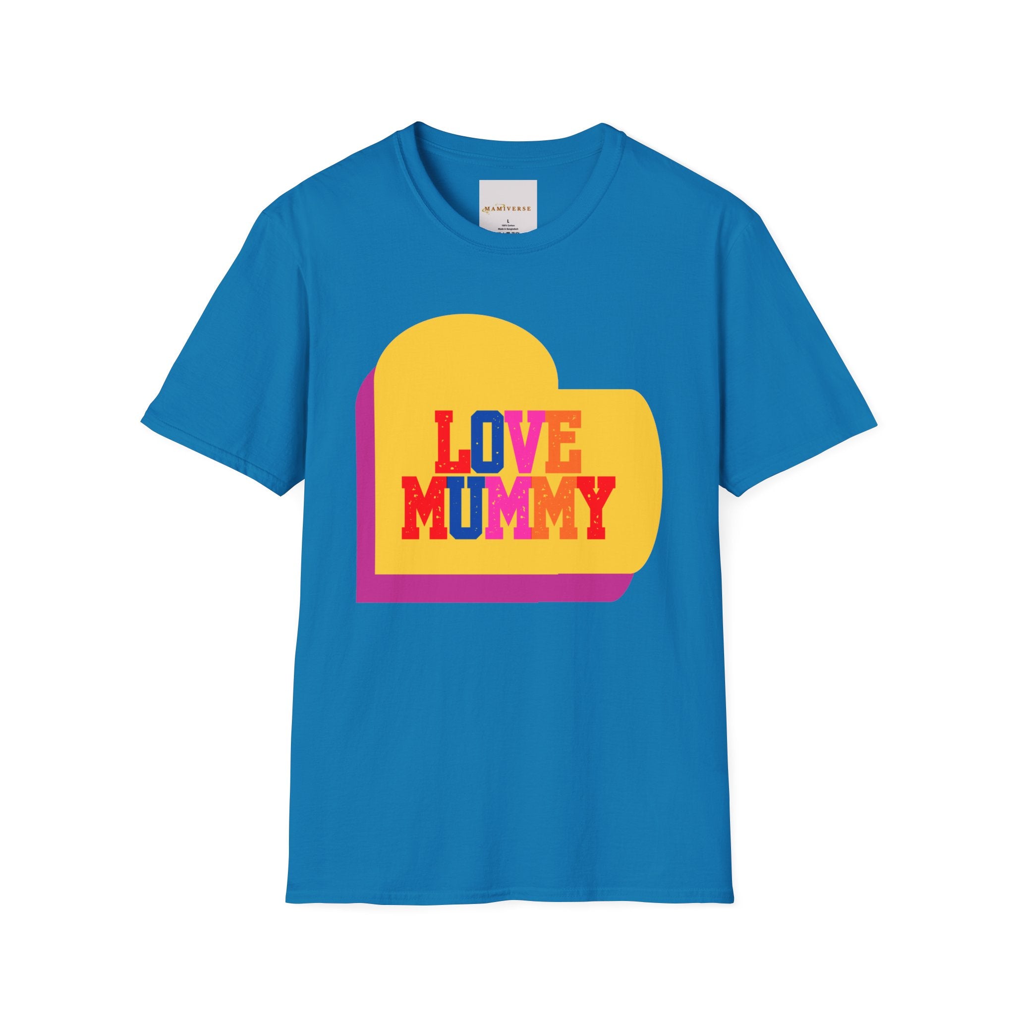 90s Love Mummy Retro Mothers T-Shirt — Nostalgic Mum Tee
