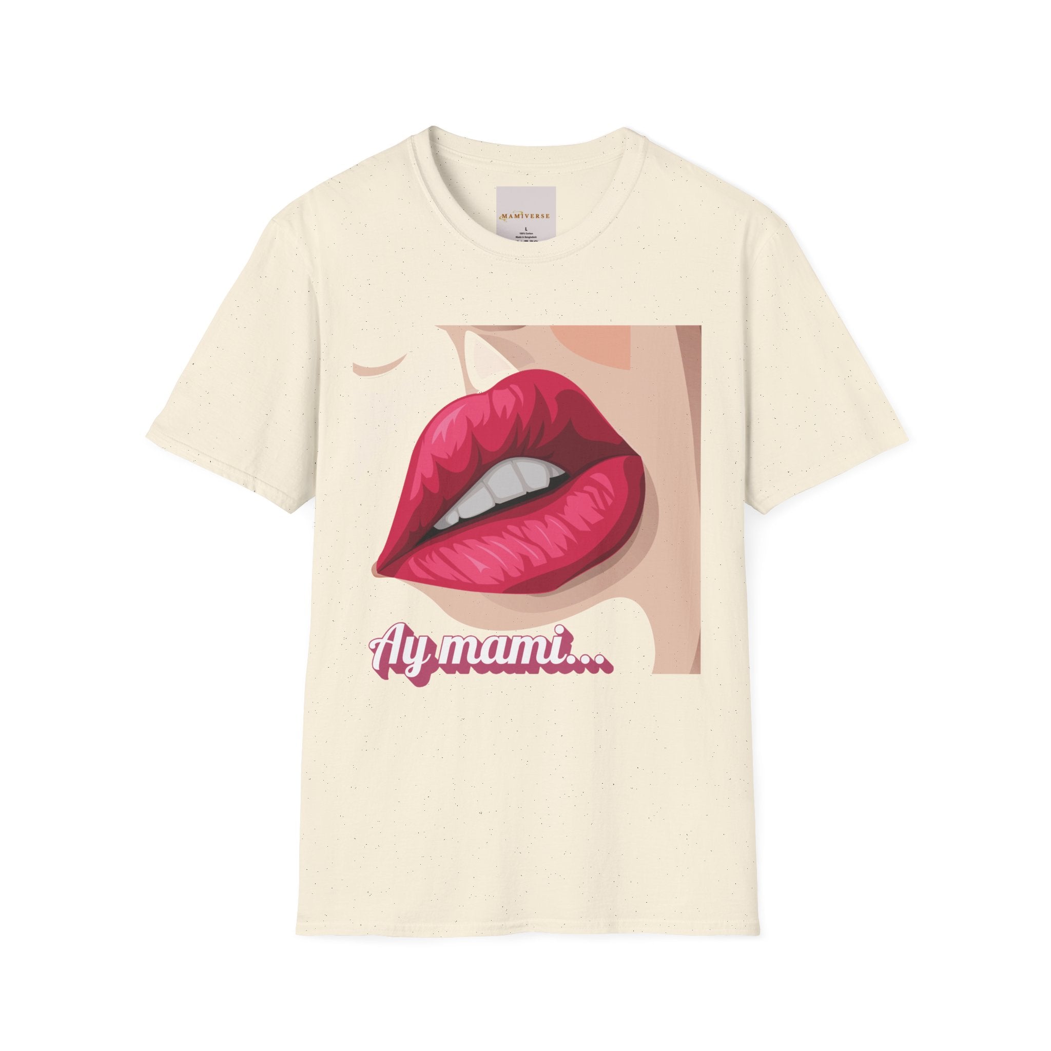 Ay Mami "Kissable" Lip 90s Mother's Day T-Shirt