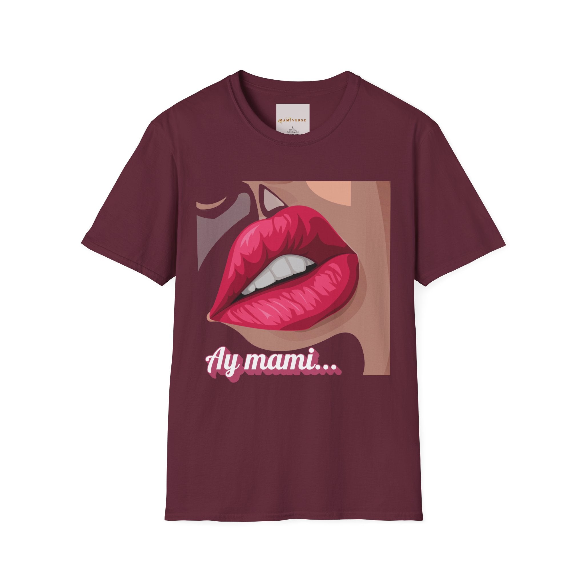 Ay Mami "Kissable" Lip 90s Mother's Day T-Shirt
