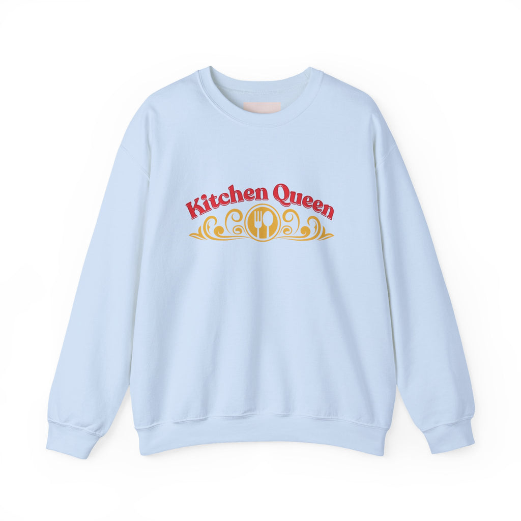 Kitchen Queen Crewneck Sweatshirt — Chef Mum Appreciation Gift
