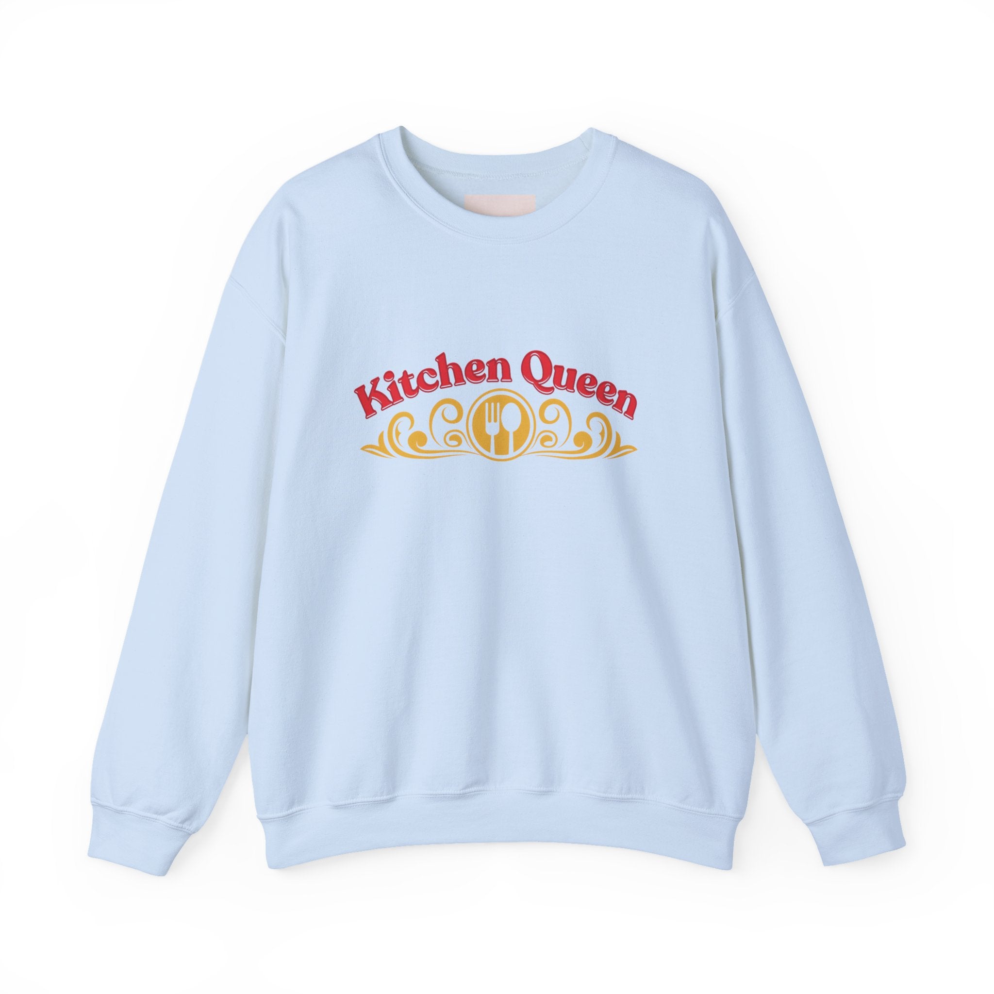 Kitchen Queen Crewneck Sweatshirt — Chef Mum Appreciation Gift