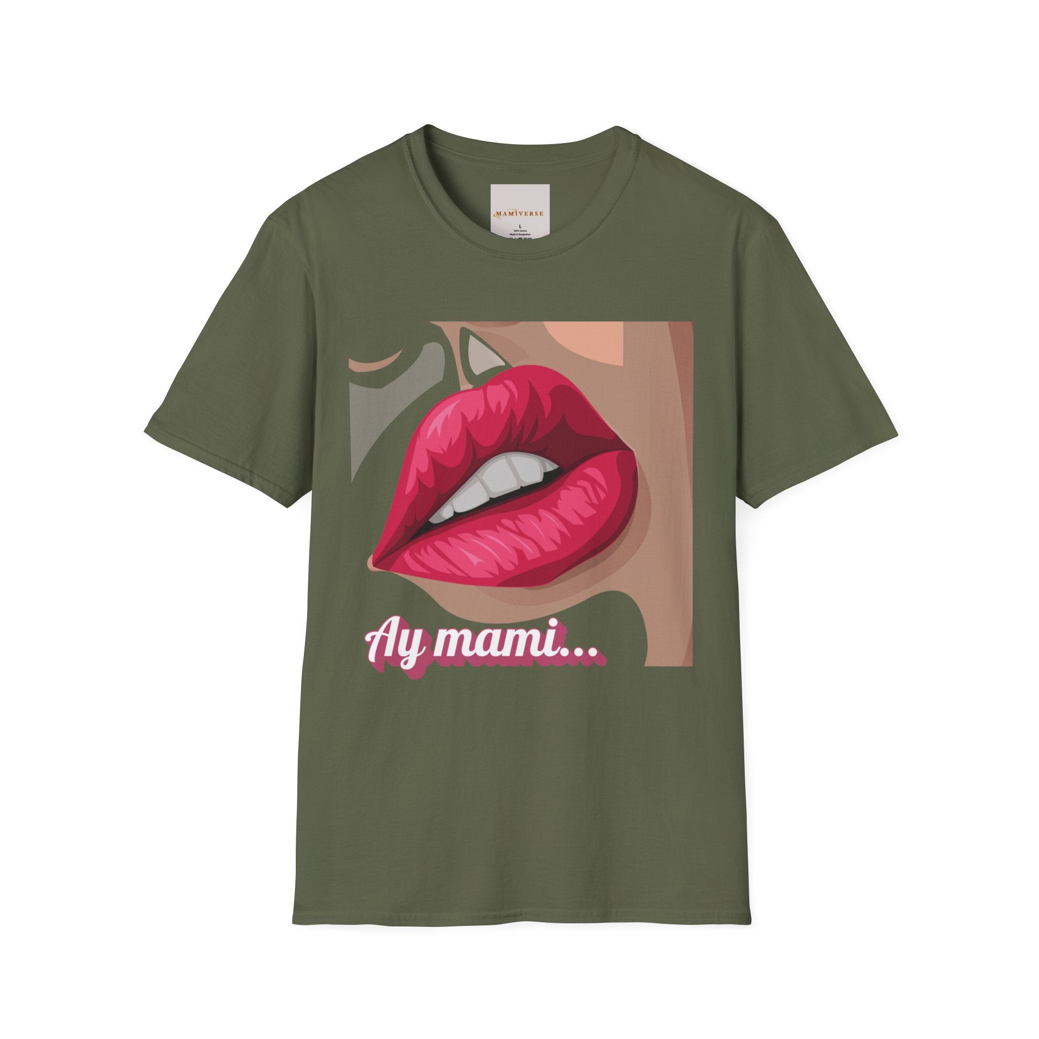 Ay Mami "Kissable" Lip 90s Mother's Day T-Shirt