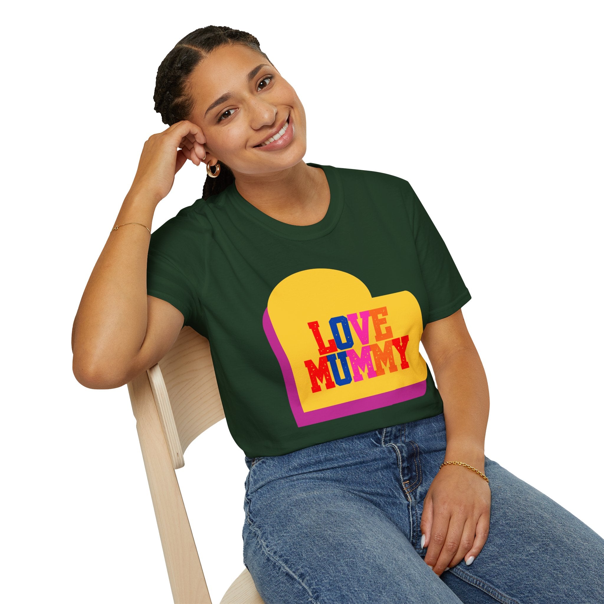 90s Love Mummy Retro Mothers T-Shirt — Nostalgic Mum Tee