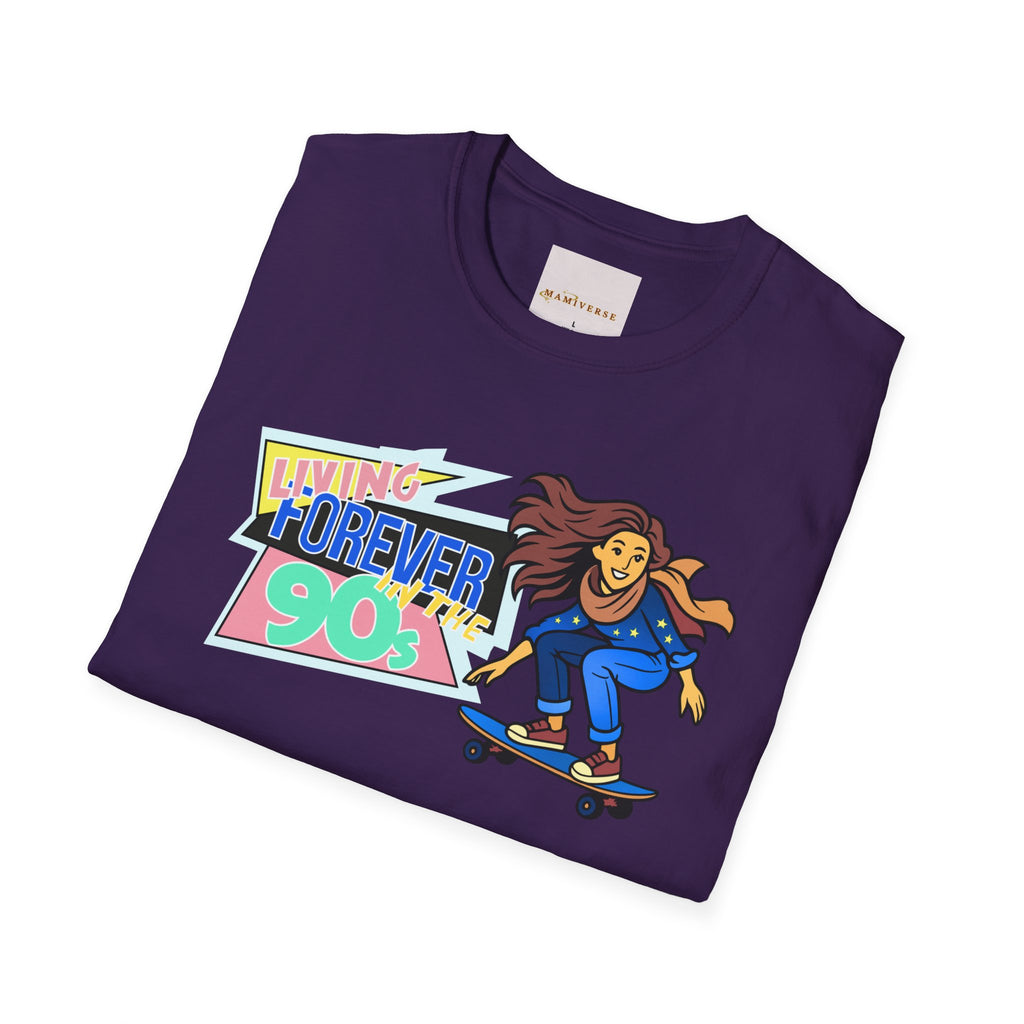 Forever 90s Skateboarder Mother's Day T-Shirt