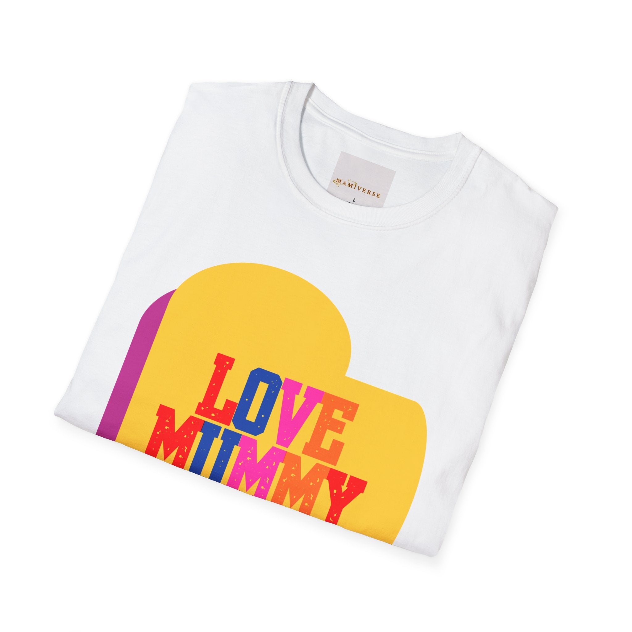 90s Love Mummy Retro Mothers T-Shirt — Nostalgic Mum Tee