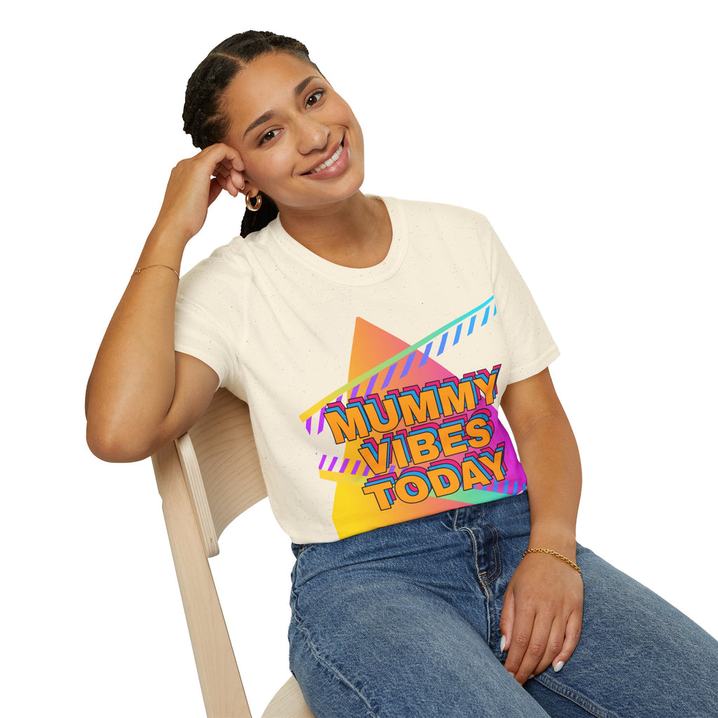 Mummy Vibes Today Retro Mother's Day T-Shirt