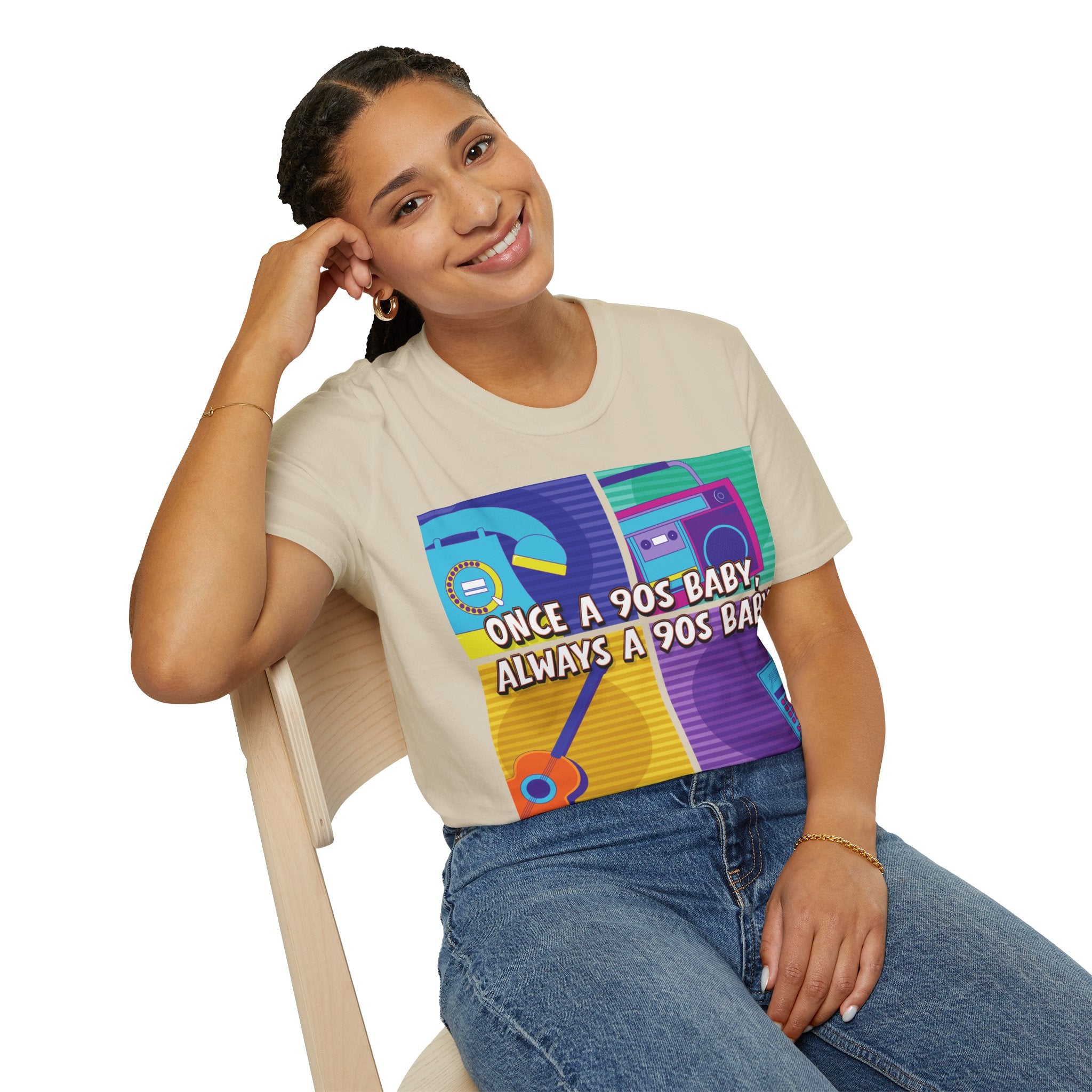 Once A 90s Baby Always A 90s Baby Mother's Day T-Shirt