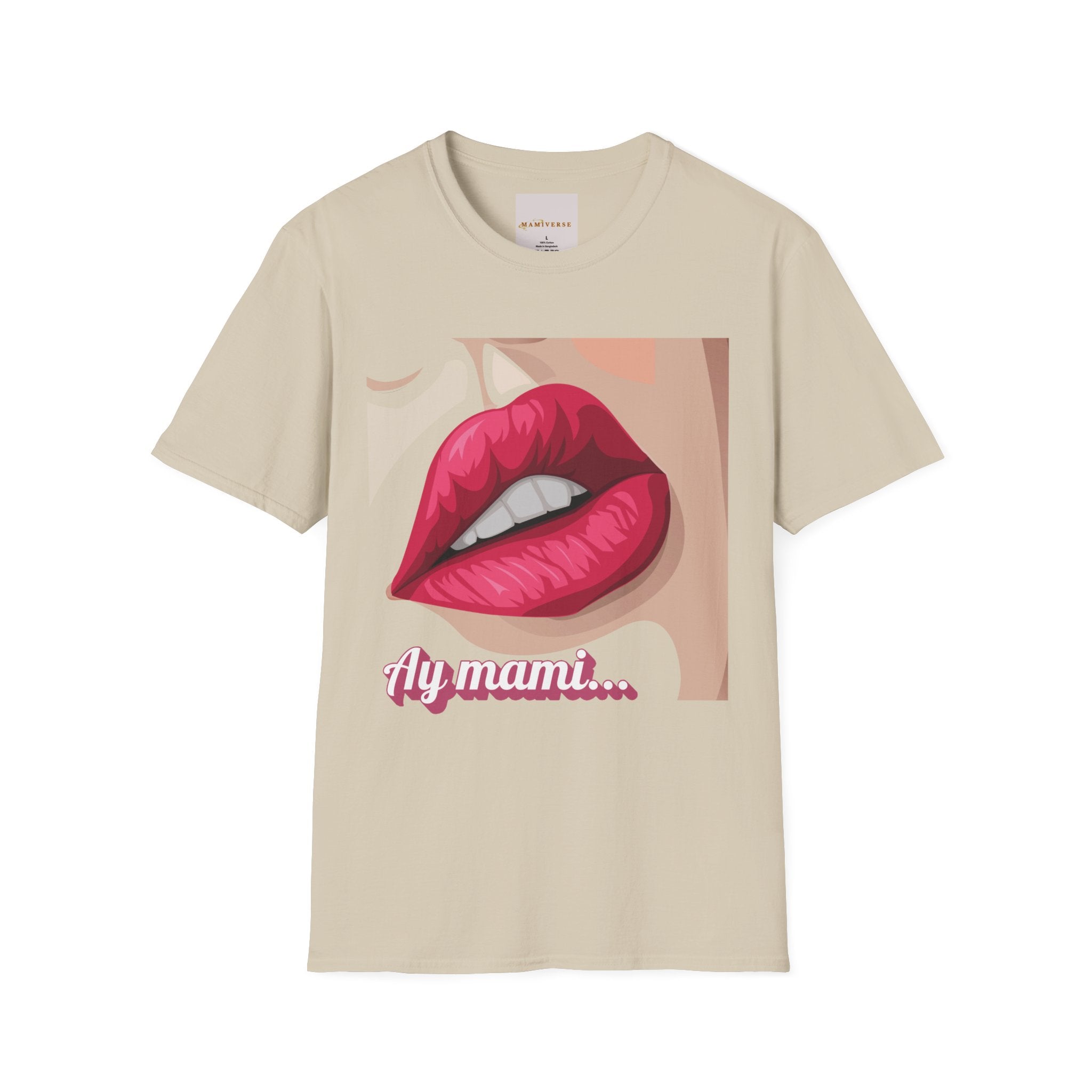 Ay Mami "Kissable" Lip 90s Mother's Day T-Shirt