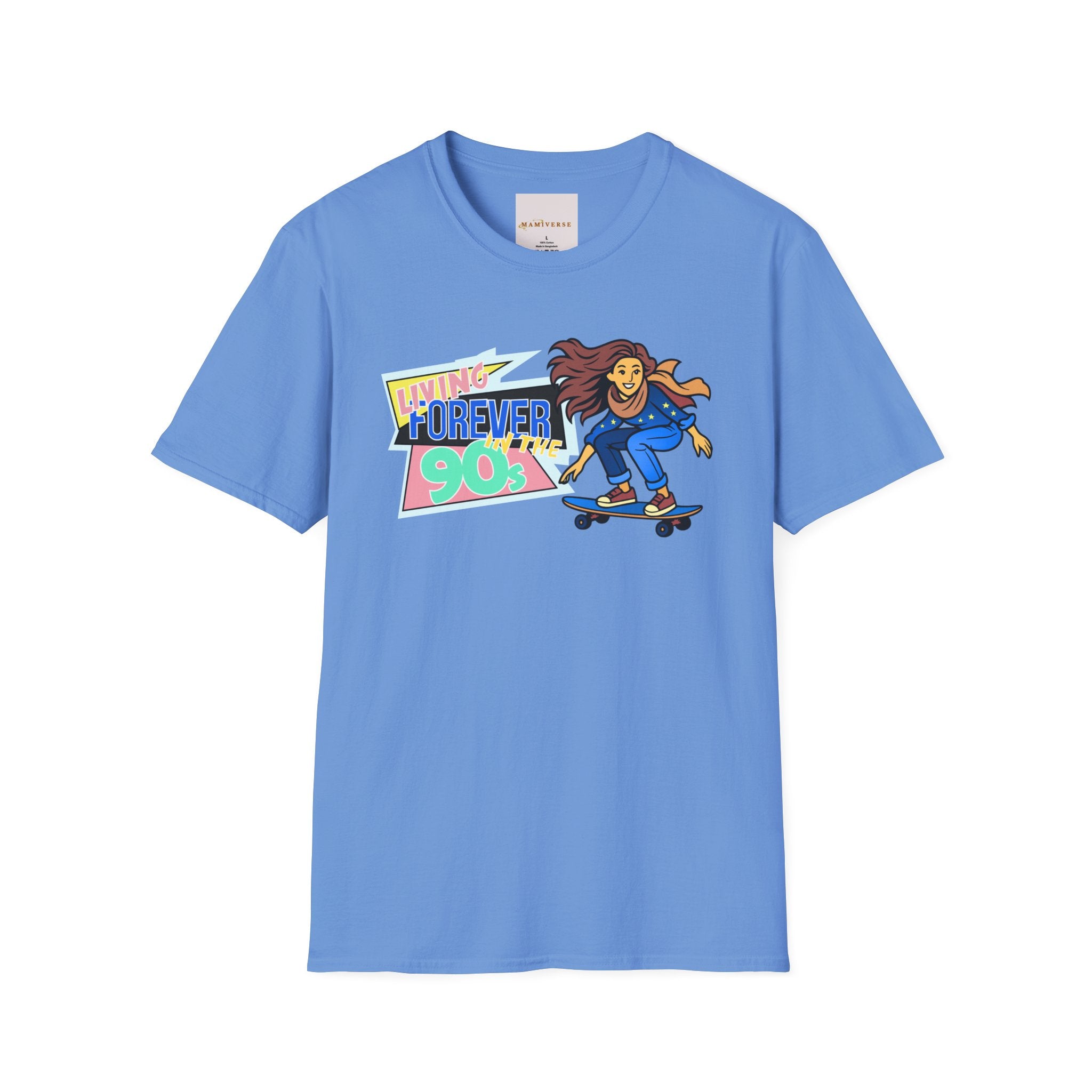 Forever 90s Skateboarder Mother's Day T-Shirt