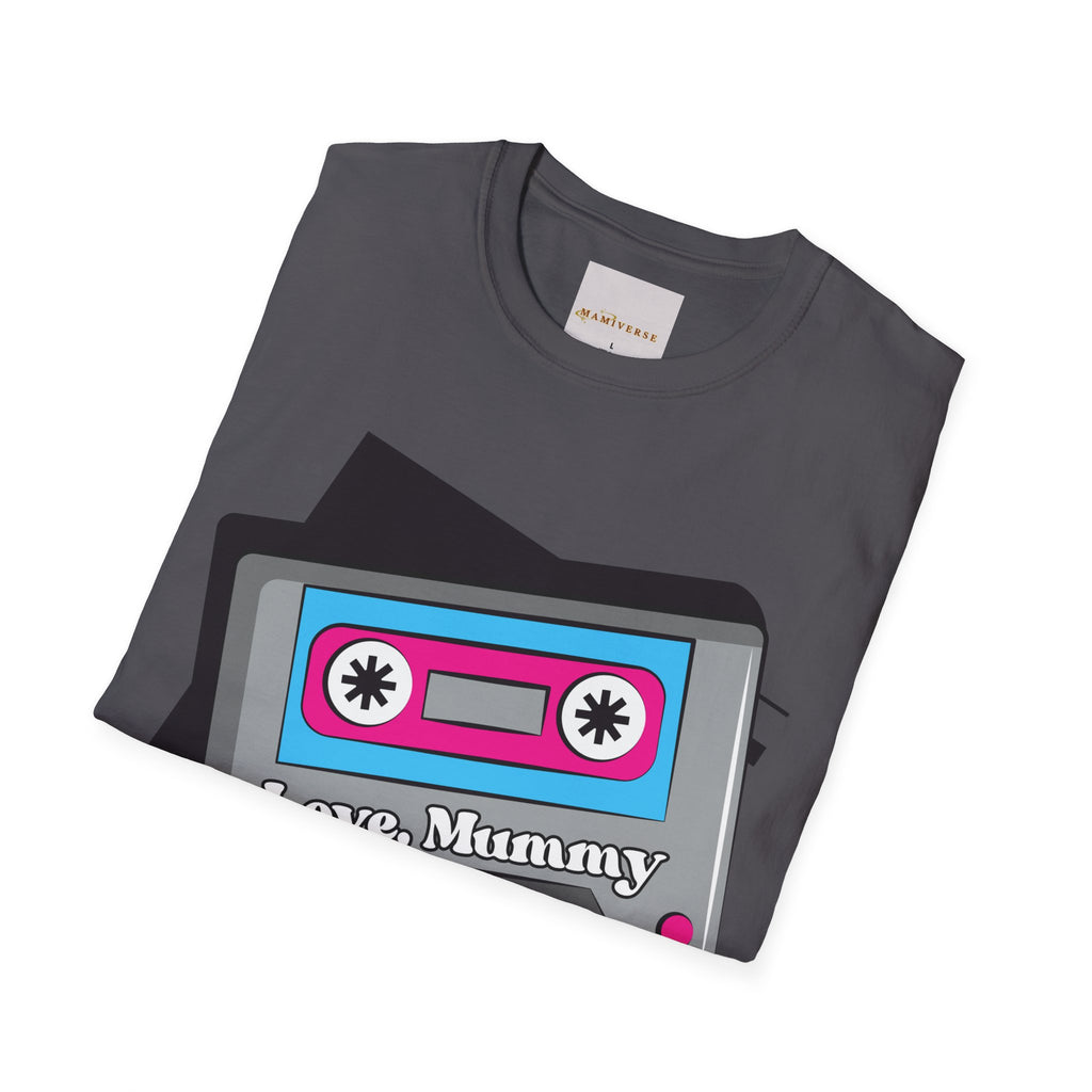 Love Mummy 90s Cassette Mother's Day T-Shirt