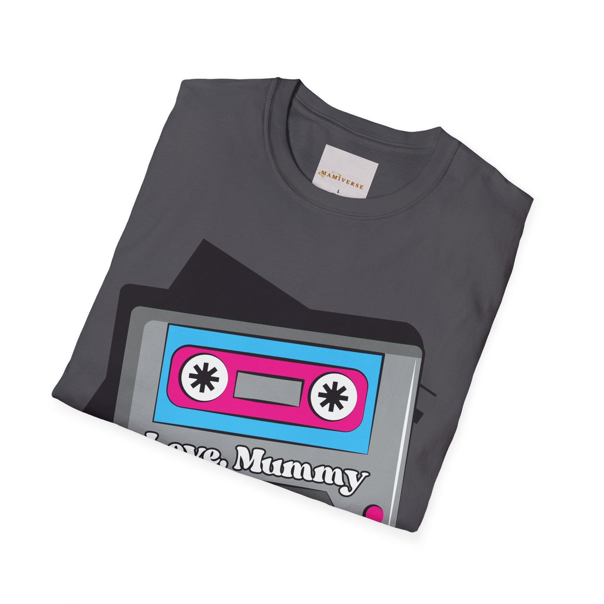 Love Mummy 90s Cassette Mother's Day T-Shirt