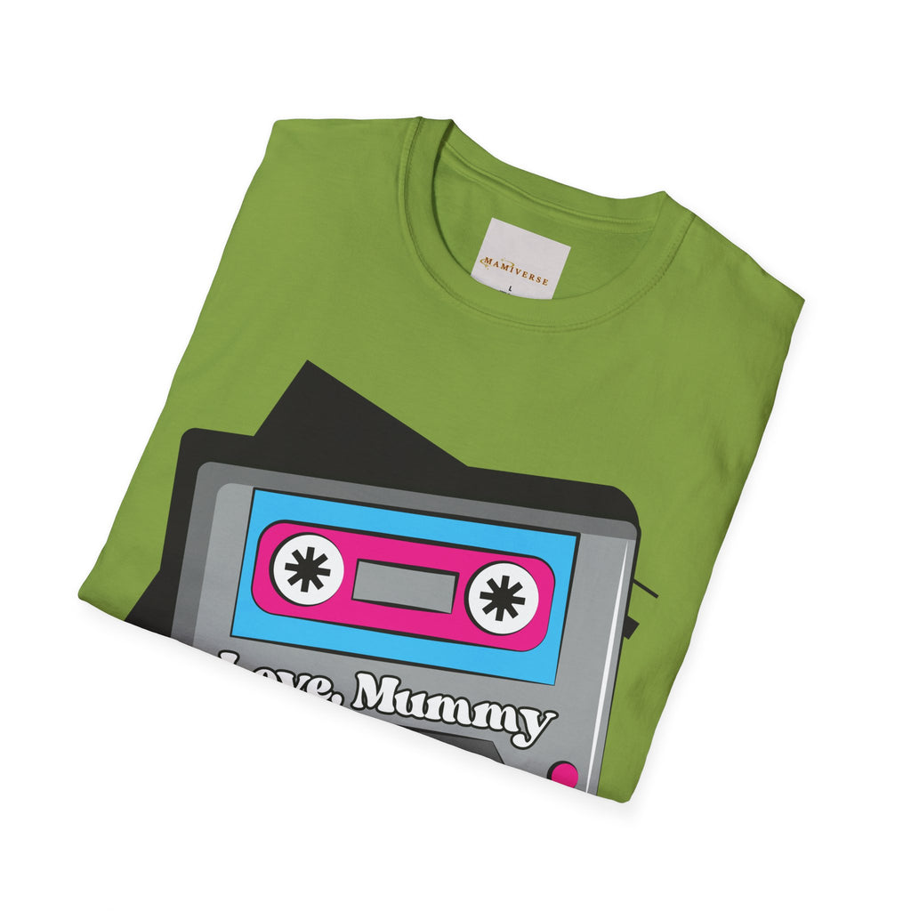 Love Mummy 90s Cassette Mother's Day T-Shirt