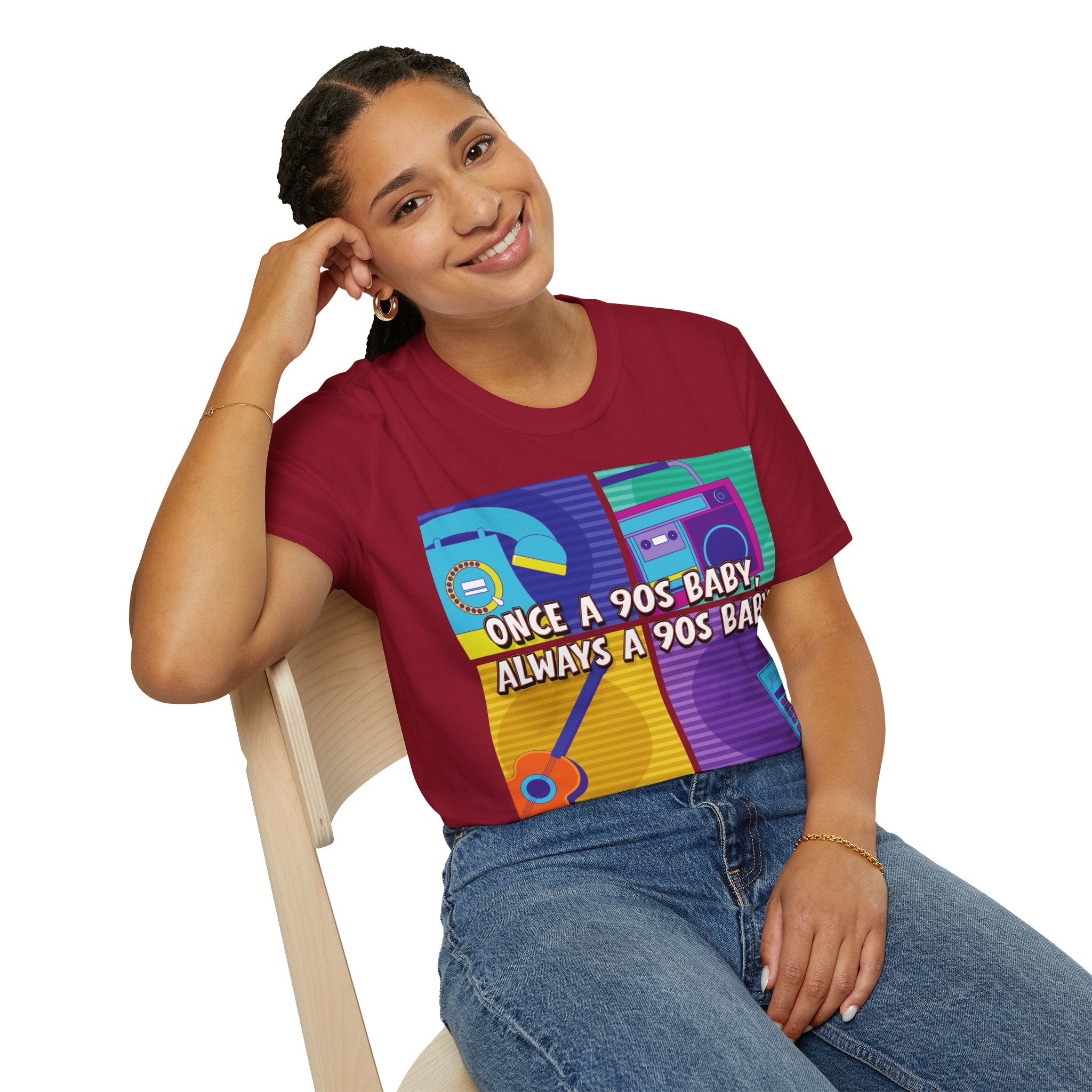 Once A 90s Baby Always A 90s Baby Mother's Day T-Shirt