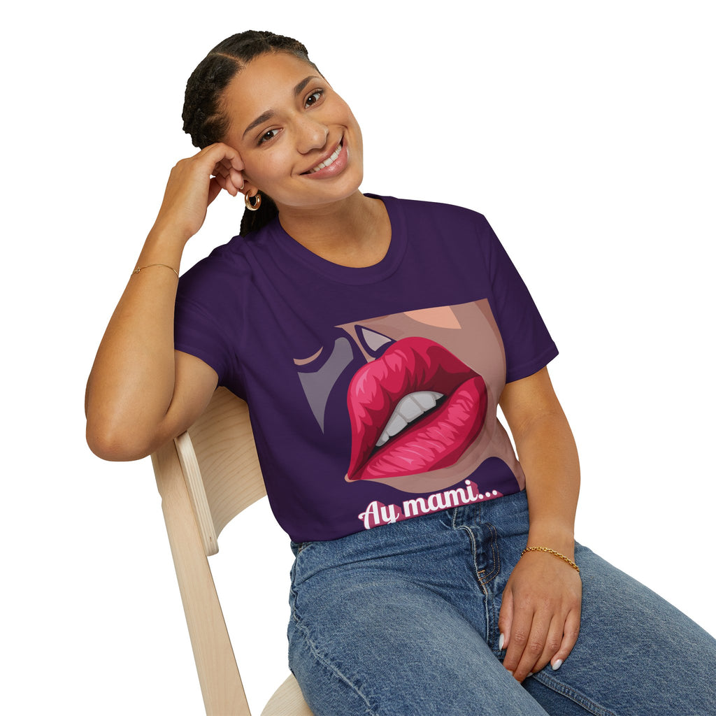 Ay Mami "Kissable" Lip 90s Mother's Day T-Shirt