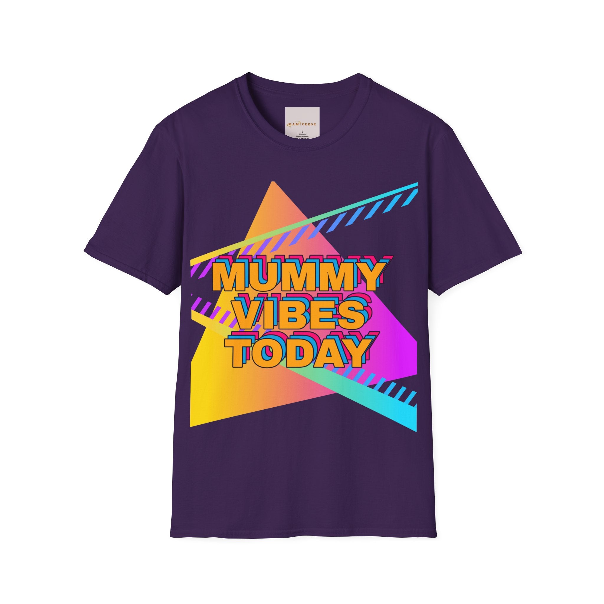 Mummy Vibes Today Retro Mother's Day T-Shirt