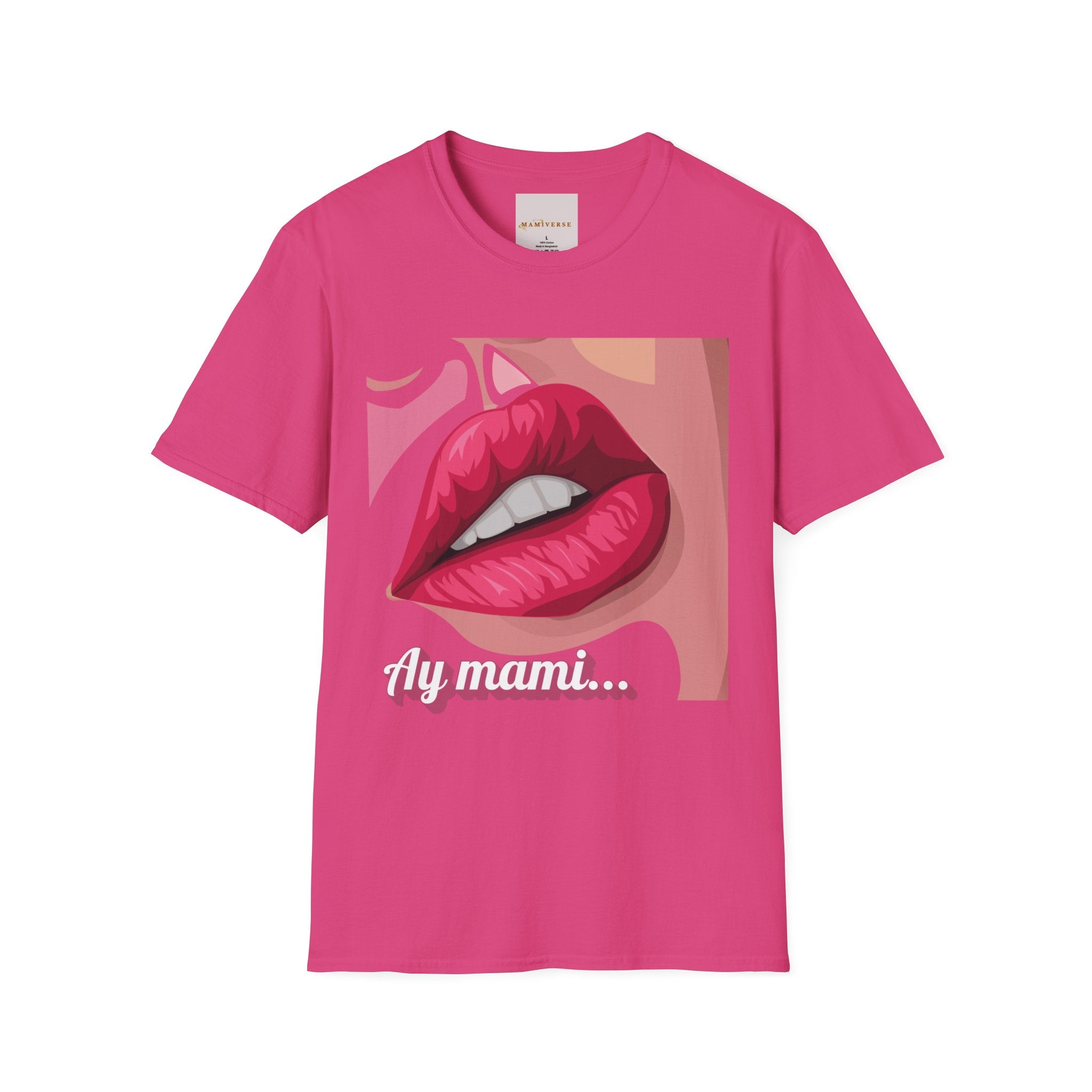 Ay Mami "Kissable" Lip 90s Mother's Day T-Shirt