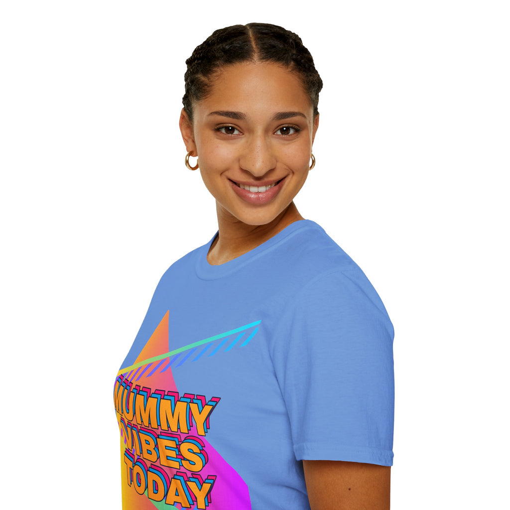 Mummy Vibes Today Retro Mother's Day T-Shirt