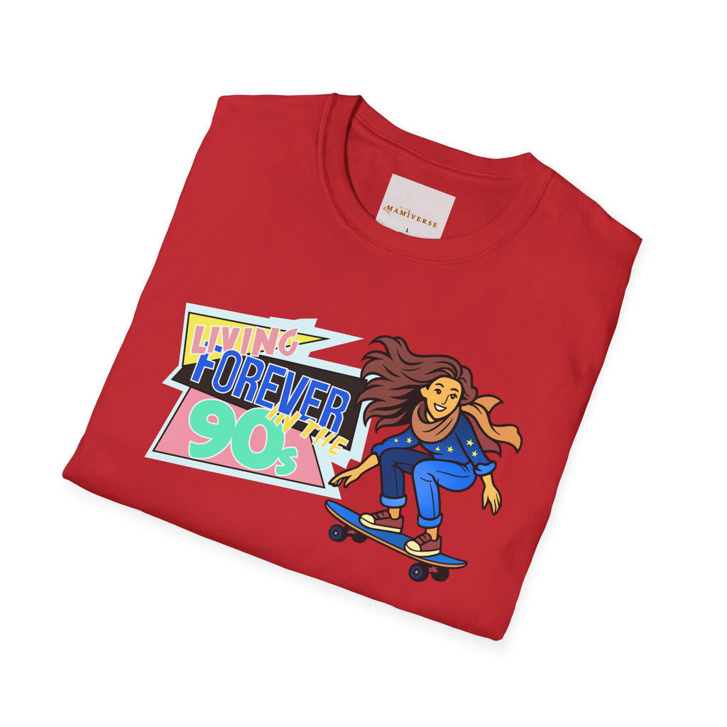Forever 90s Skateboarder Mother's Day T-Shirt