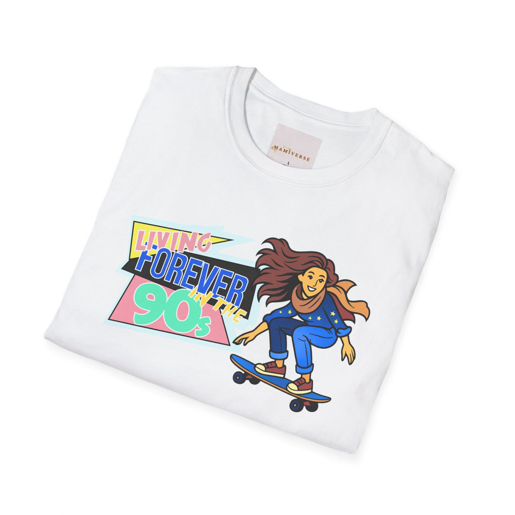 Forever 90s Skateboarder Mother's Day T-Shirt