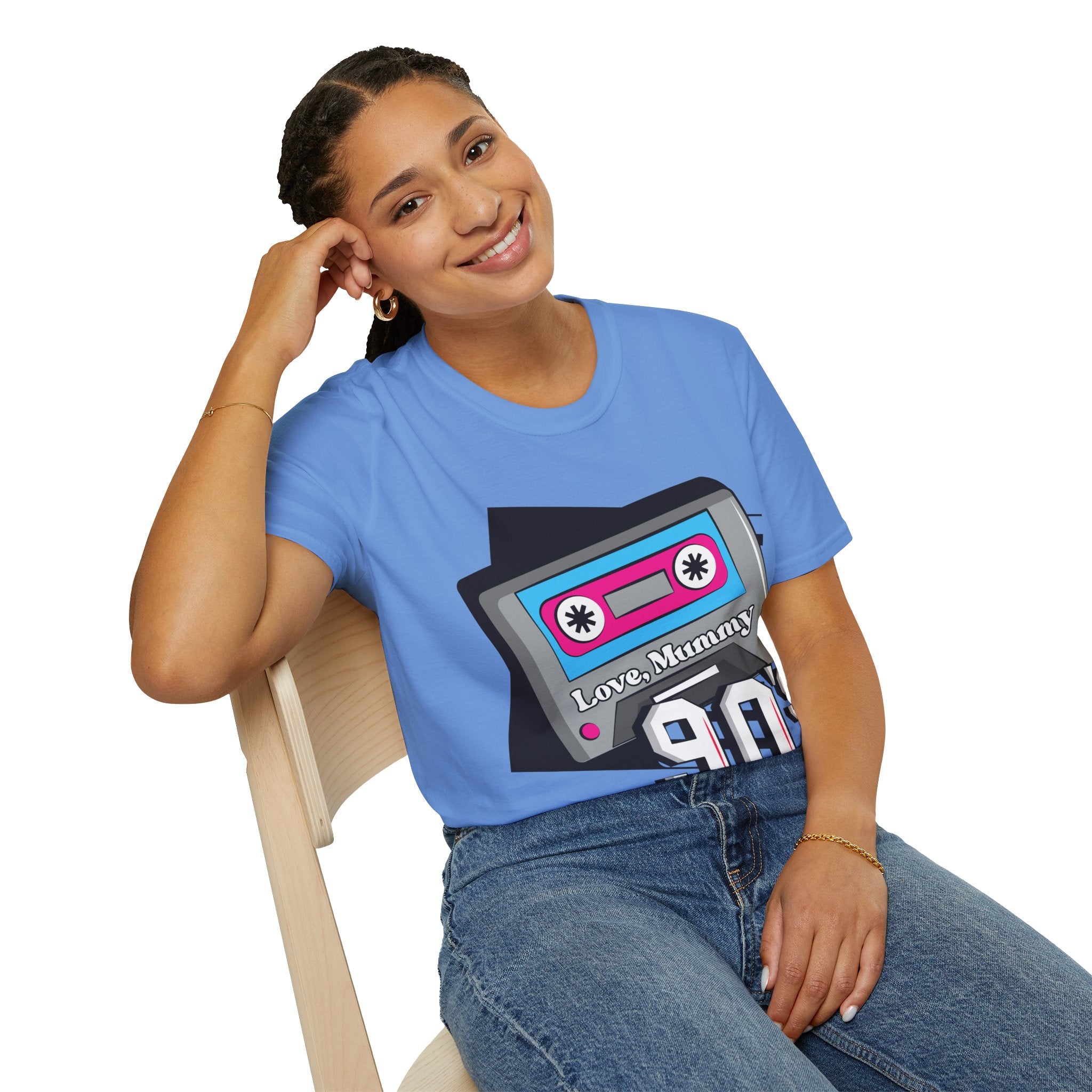 Love Mummy 90s Cassette Mother's Day T-Shirt
