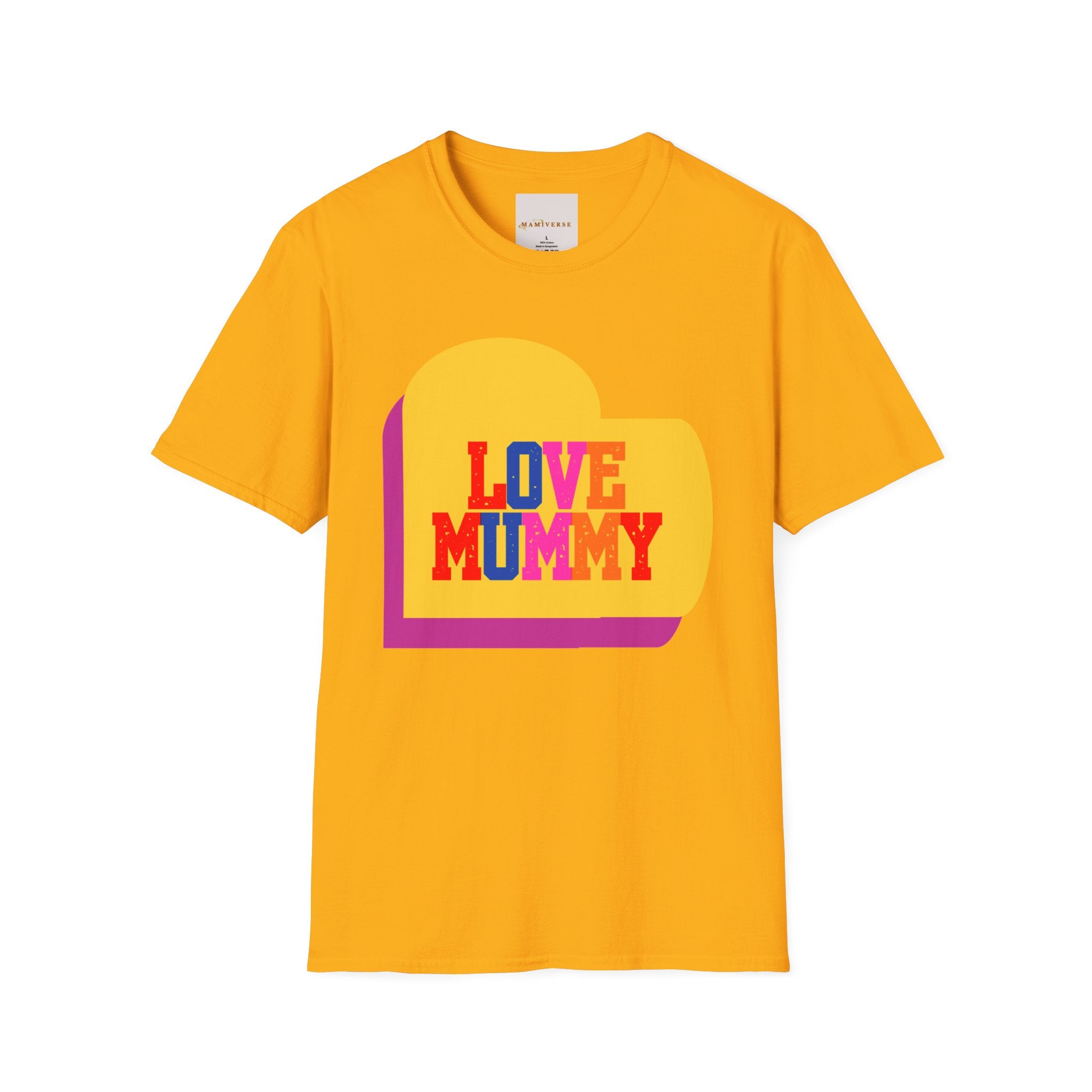 90s Love Mummy Retro Mothers T-Shirt — Nostalgic Mum Tee