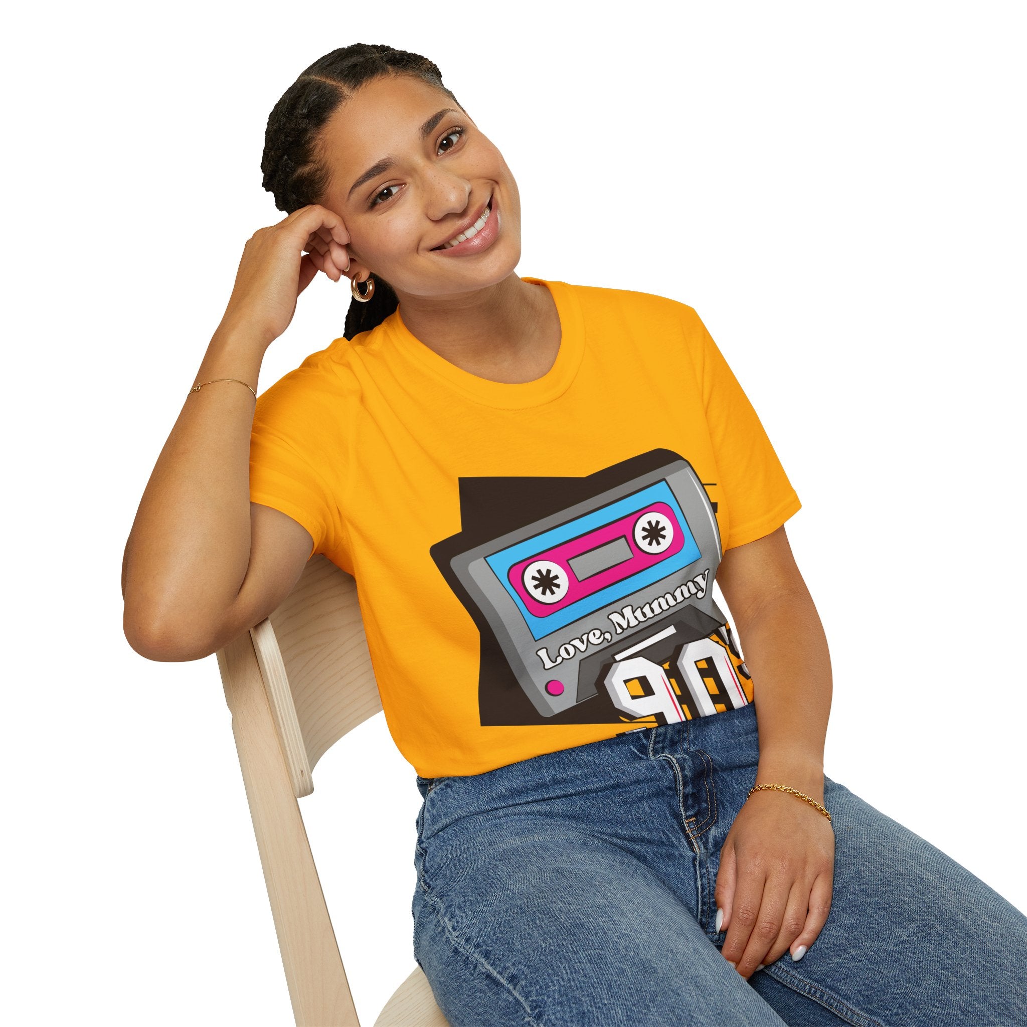 Love Mummy 90s Cassette Mother's Day T-Shirt