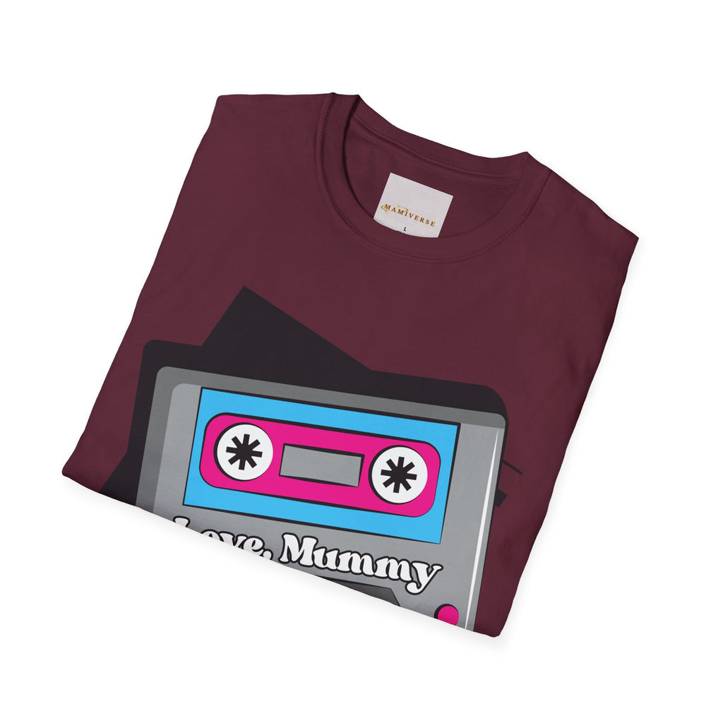 Love Mummy 90s Cassette Mother's Day T-Shirt