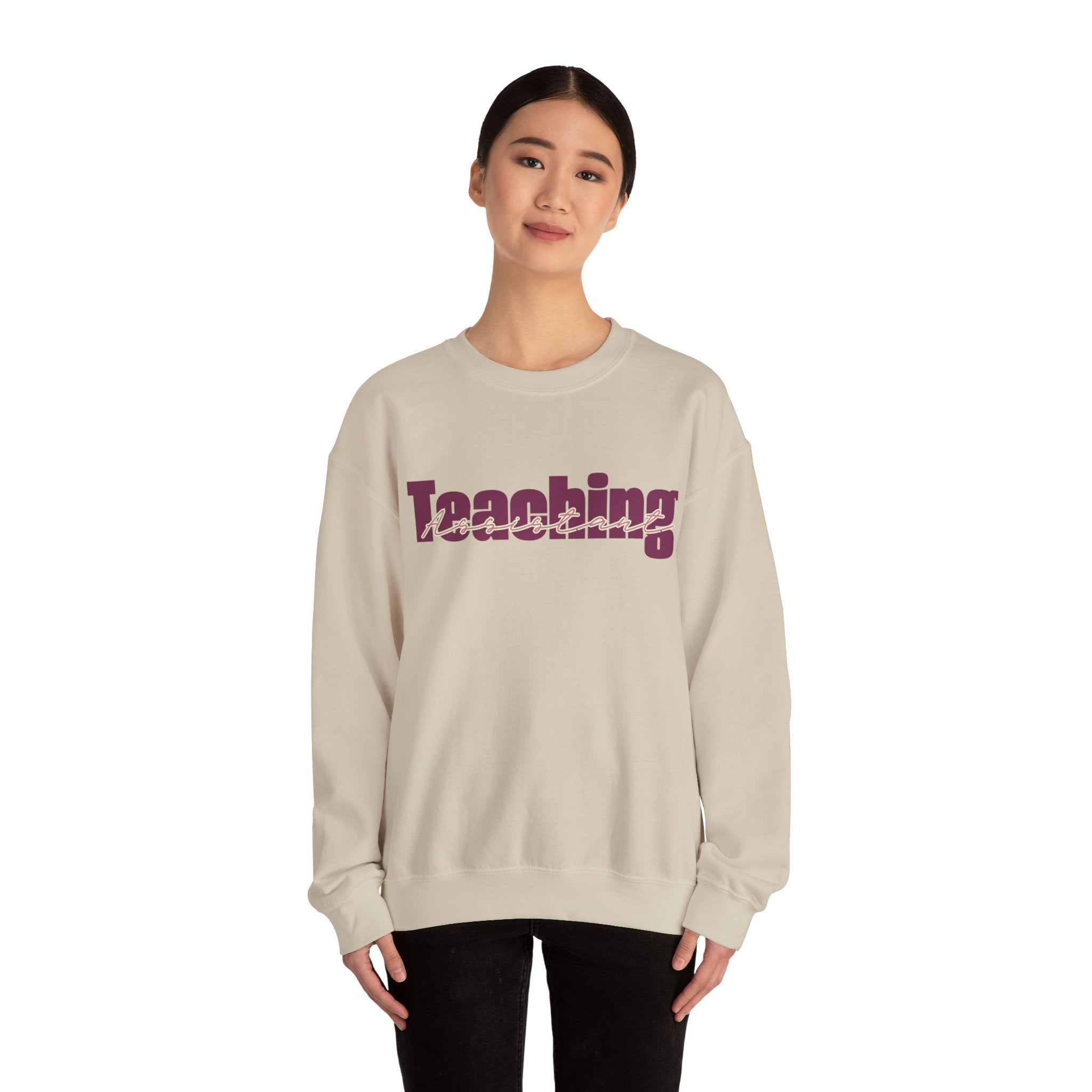 Teaching Assistant 'Working Mum' Crewneck Sweatshirt