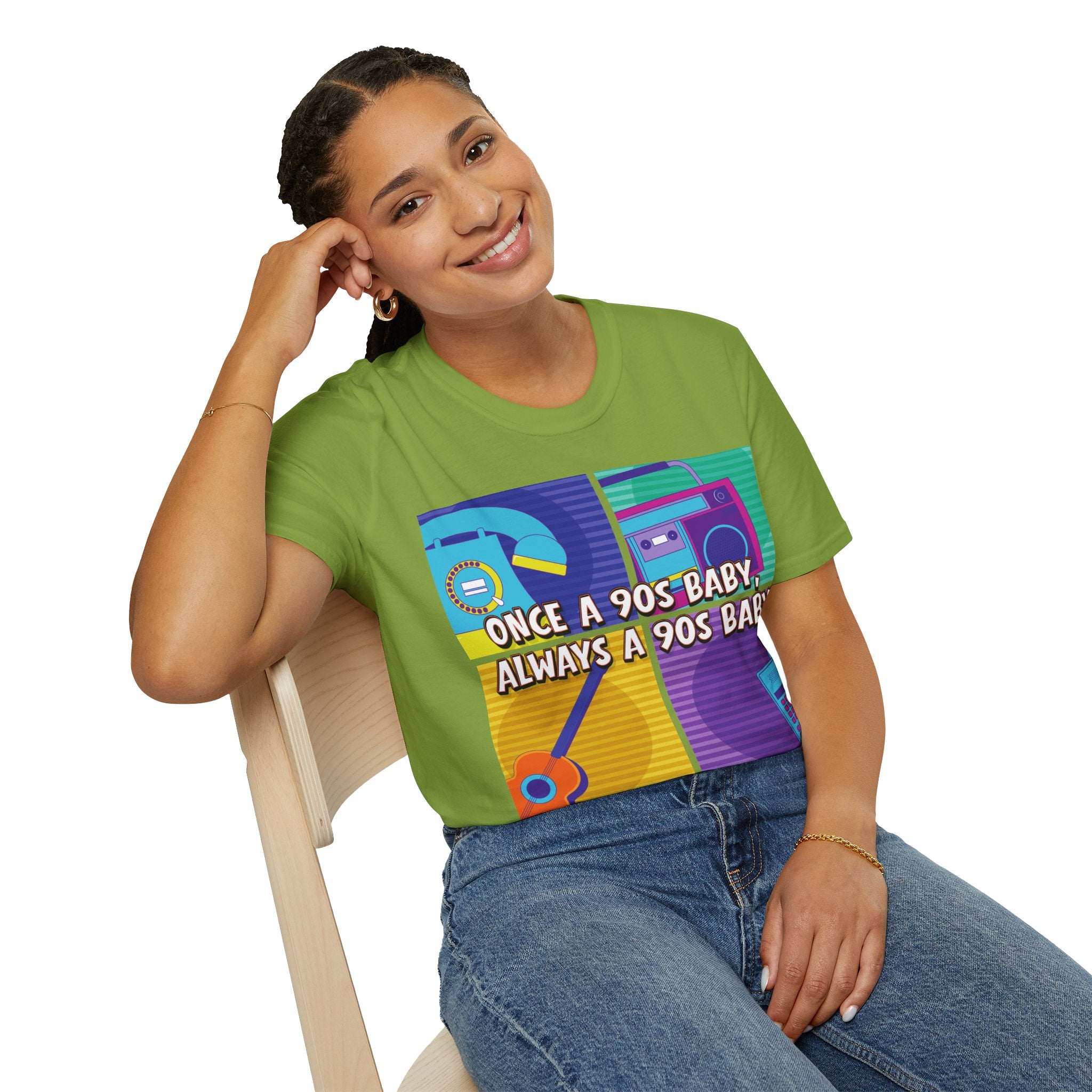 Once A 90s Baby Always A 90s Baby Mother's Day T-Shirt