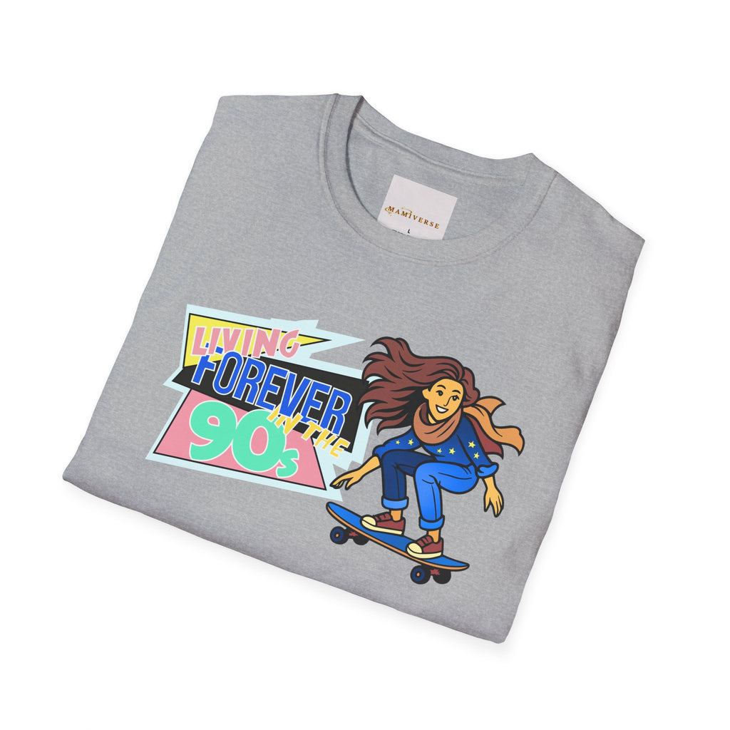 Forever 90s Skateboarder Mother's Day T-Shirt