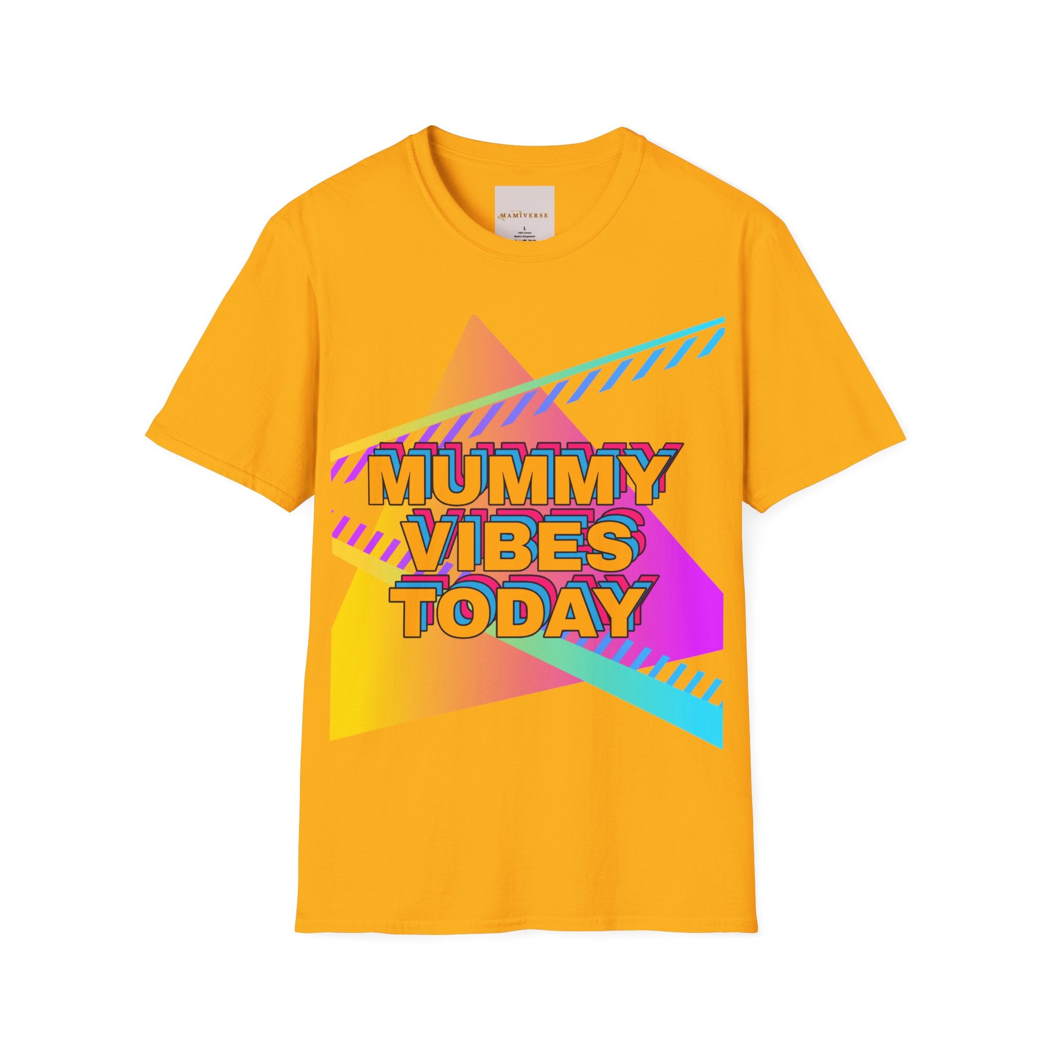 Mummy Vibes Today Retro Mother's Day T-Shirt