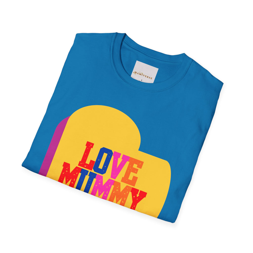 90s Love Mummy Retro Mothers T-Shirt — Nostalgic Mum Tee