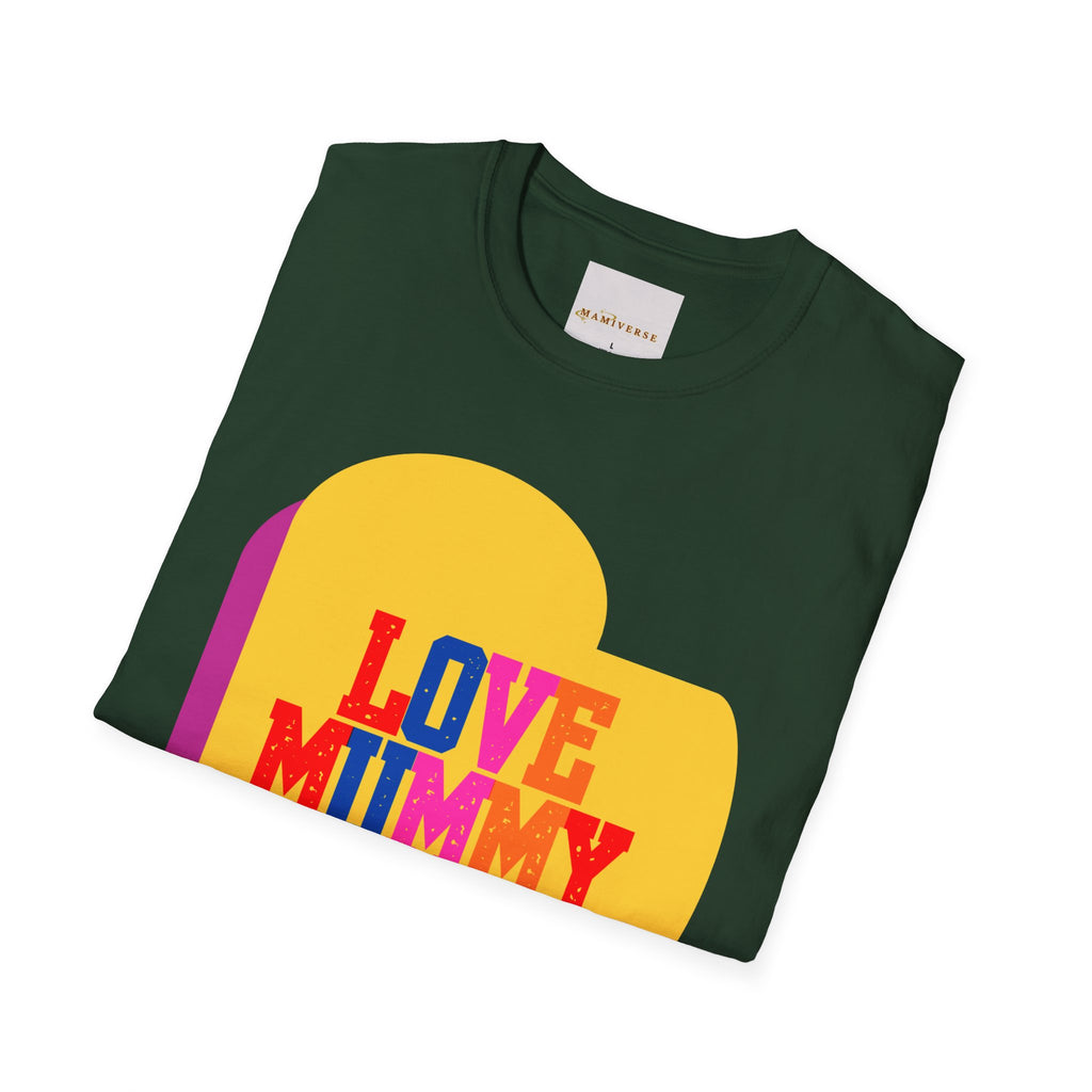 90s Love Mummy Retro Mothers T-Shirt — Nostalgic Mum Tee