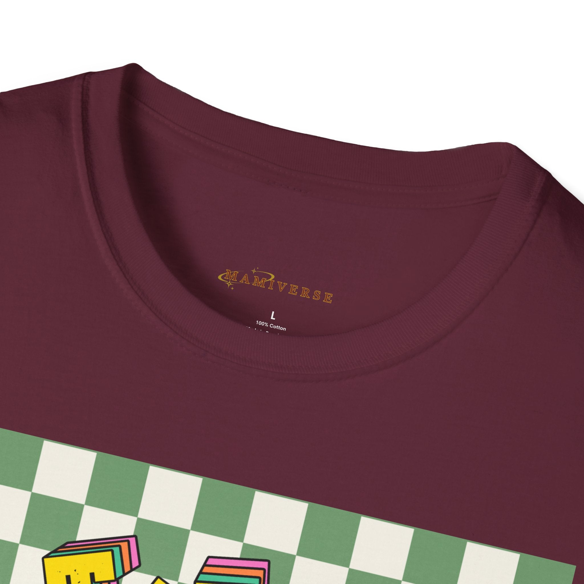 They Call Me Mummy 90s Checkered Mother's Day T-Shirt