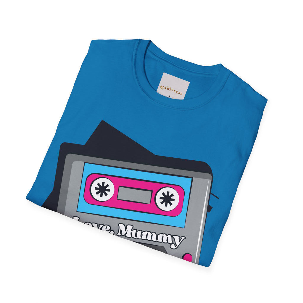 Love Mummy 90s Cassette Mother's Day T-Shirt