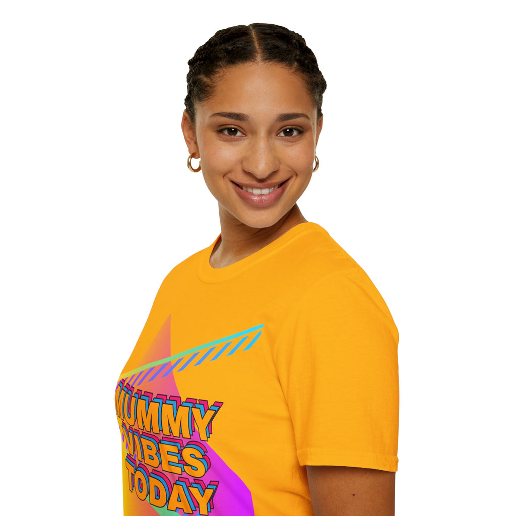 Mummy Vibes Today Retro Mother's Day T-Shirt