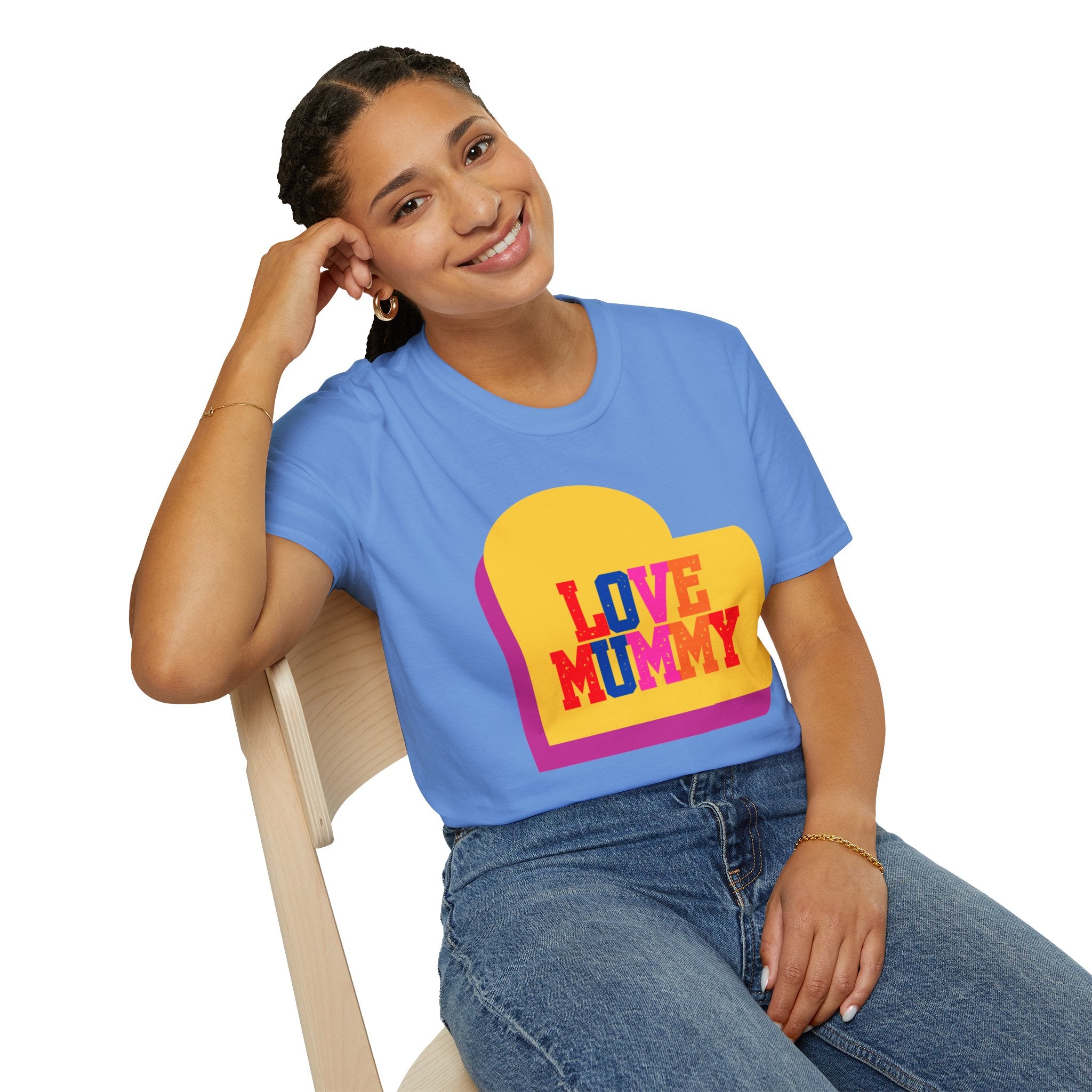90s Love Mummy Retro Mothers T-Shirt — Nostalgic Mum Tee