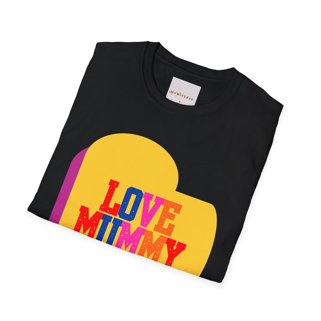 90s Love Mummy Retro Mothers T-Shirt — Nostalgic Mum Tee