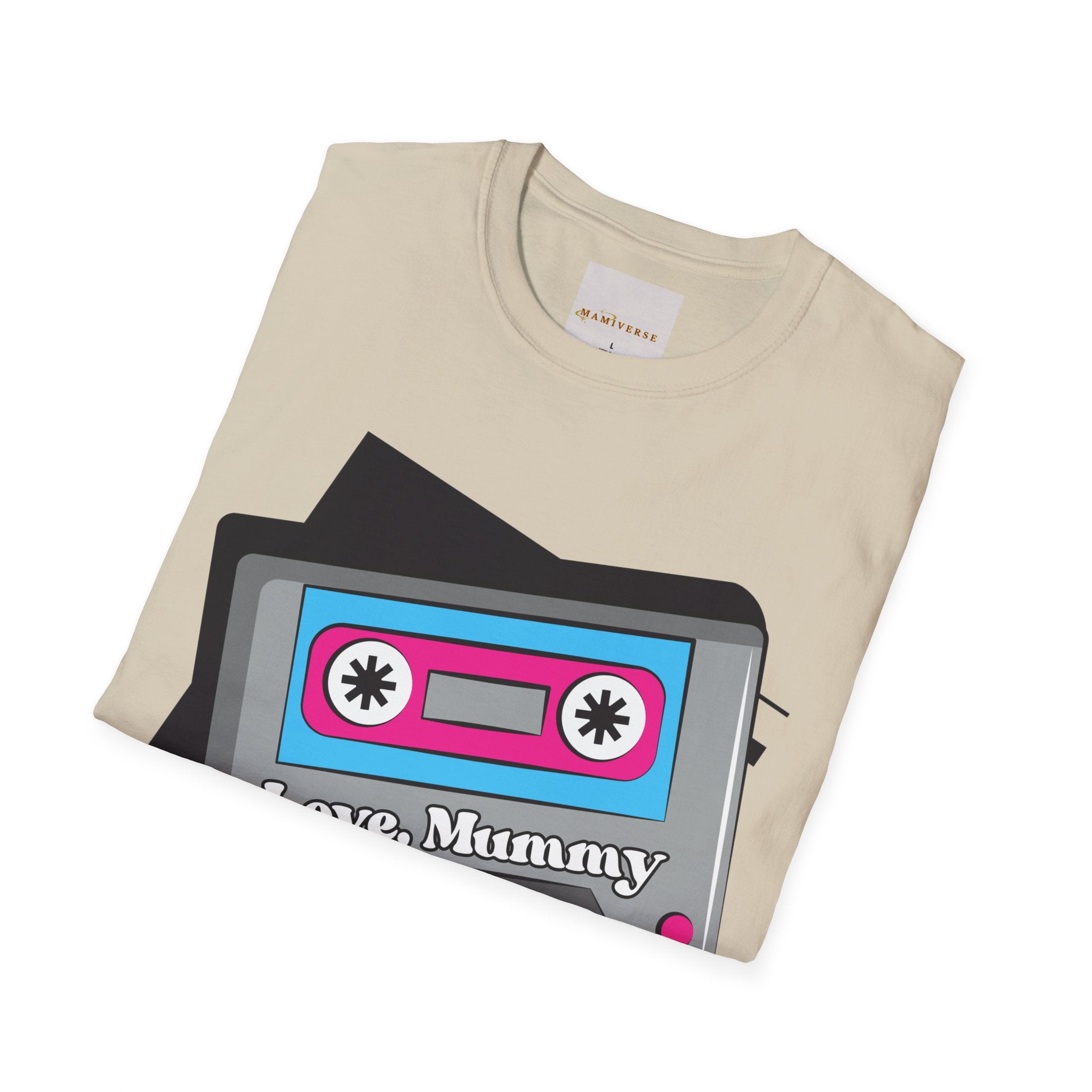 Love Mummy 90s Cassette Mother's Day T-Shirt